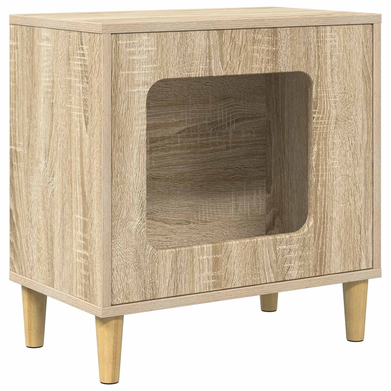 Casa per Gatti Sonoma 51 x 30 x 52 cm Legno ingegnerizzato — miniatura 2 di 10