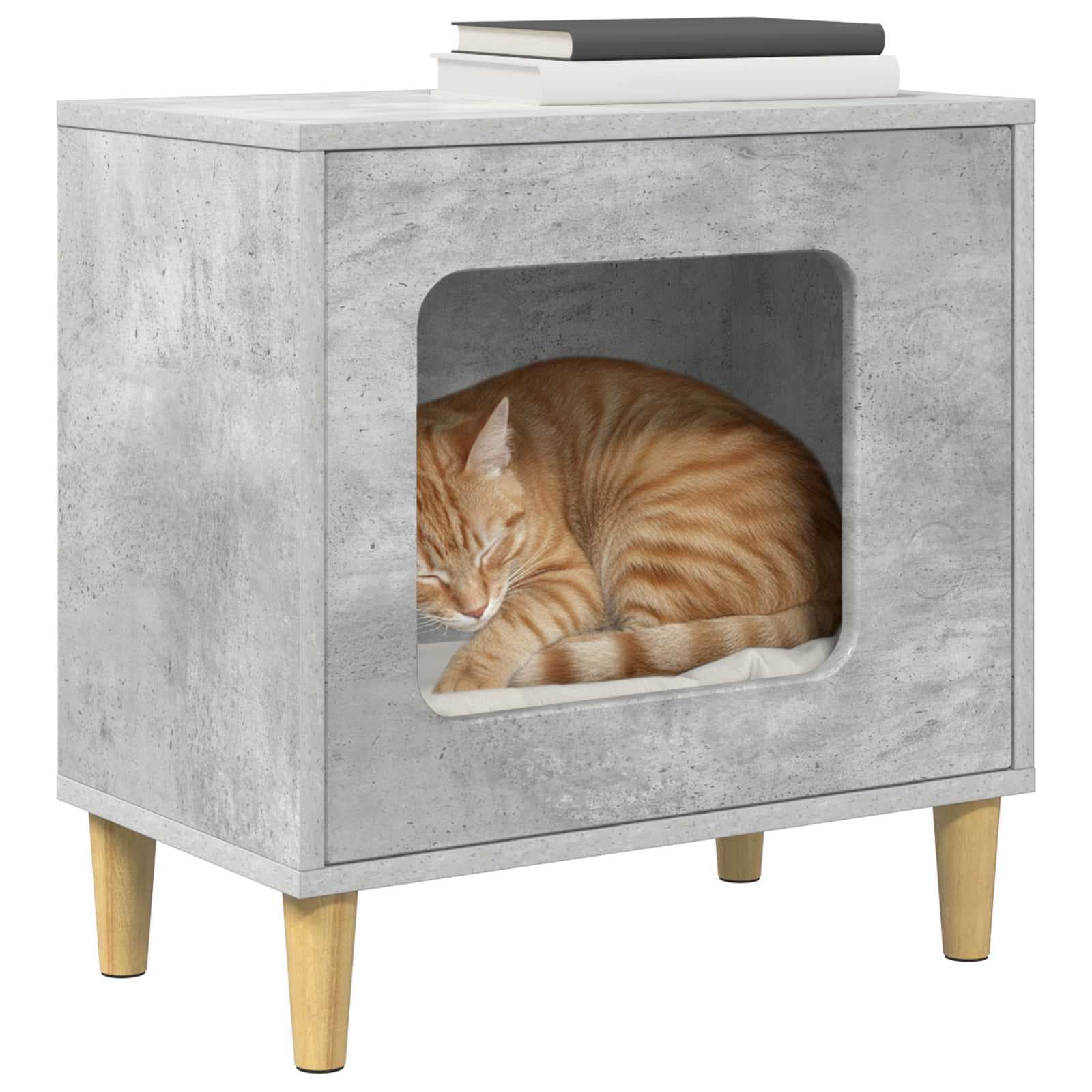 Casa per Gatti Calcestruzzo 51 x 30 x 52 cm — miniatura 3 di 10