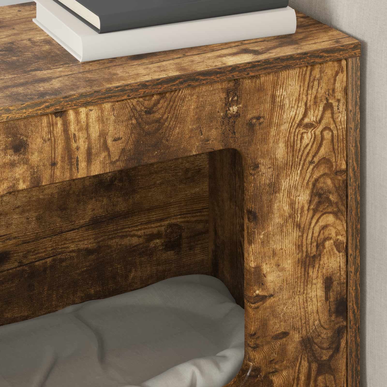 Casa per Gatti Rovere Fumo 51 x 30 x 52 cm Legno ingegnerizzato — foto 4 di 10