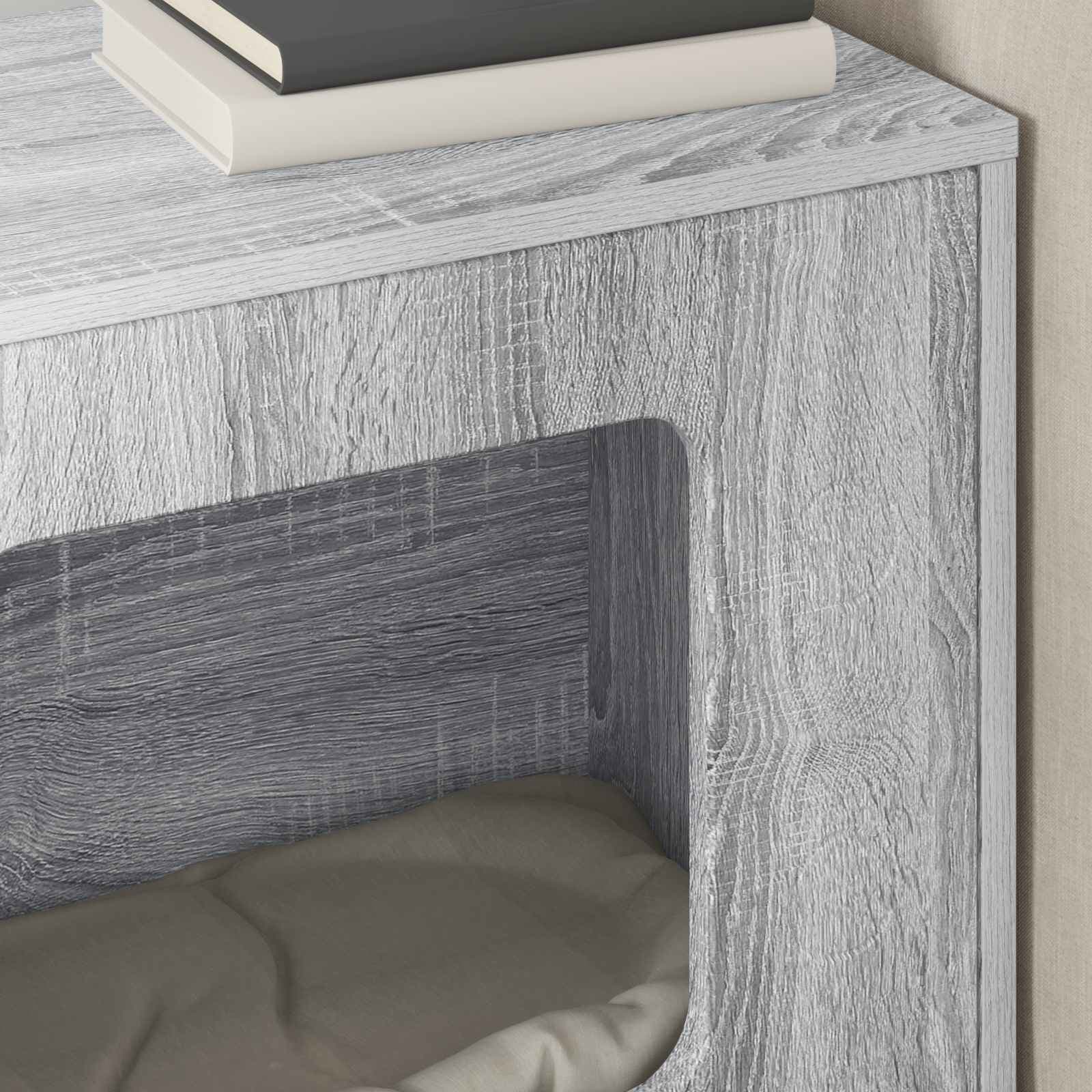 Casa per Gatti Sonoma grigio 51 x 30 x 52 cm — foto 4 di 10