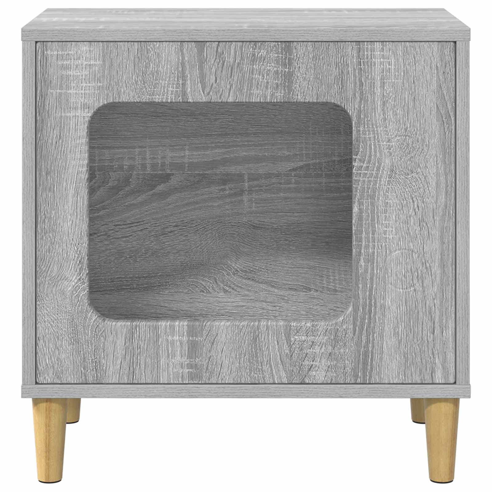 Casa per Gatti Sonoma grigio 51 x 30 x 52 cm — foto 5 di 10