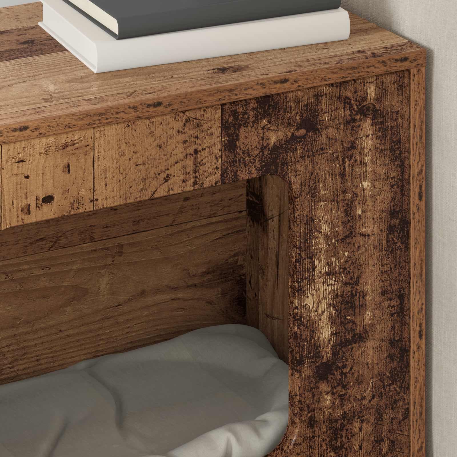Casa per Gatti Legno antico 51 x 30 x 52 cm — foto 4 di 10