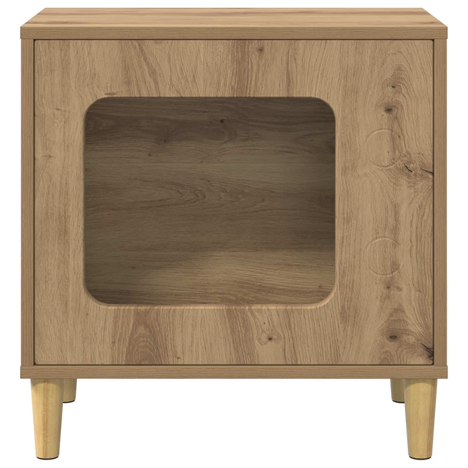 Casa per Gatti Rovere Artigianale 51 x 30 x 52 cm — foto 5 di 10