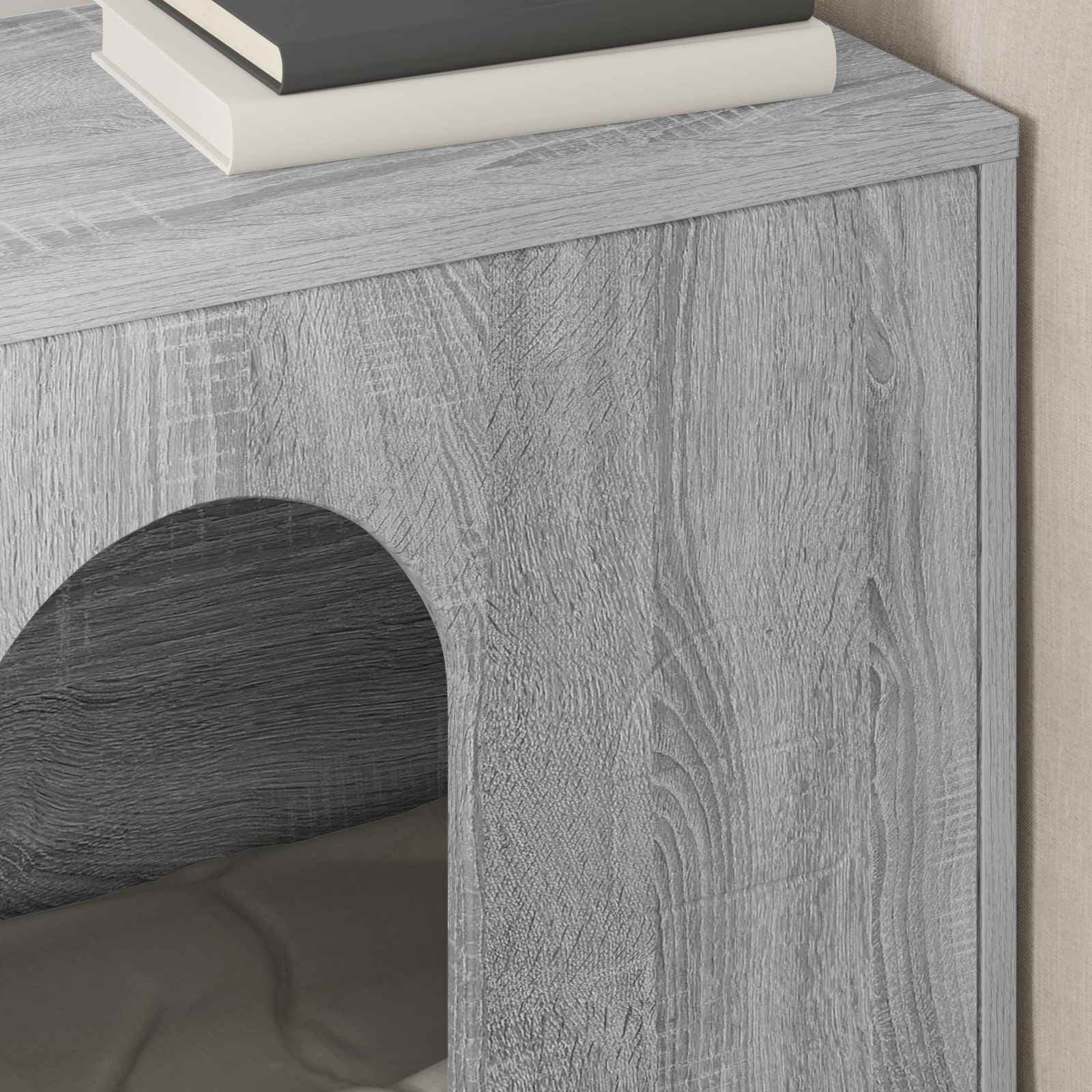 Casa per Gatti Grigio Sonoma 51 x 30 x 52 cm — miniatura 4 di 10