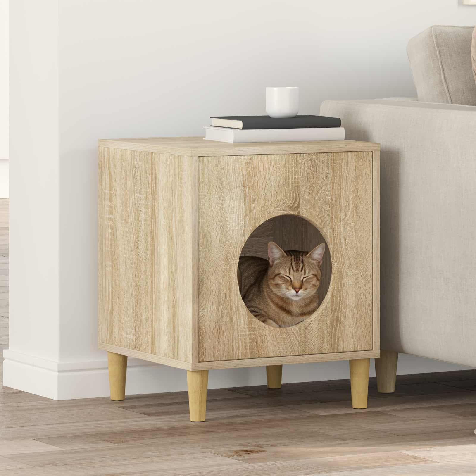 Casa per Gatti Sonoma 42,5 x 40 x 53 cm Legno ingegnerizzato