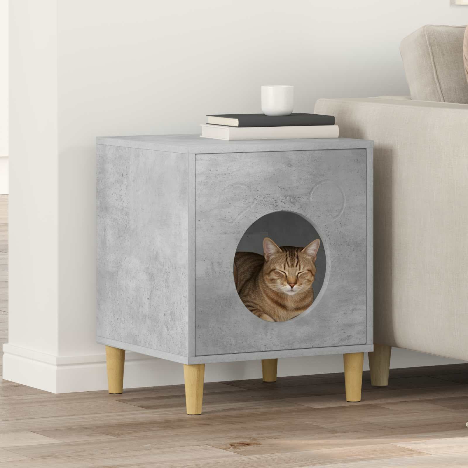 Casa per Gatti Calcestruzzo 42,5 x 40 x 53 cm — miniatura 1 di 10