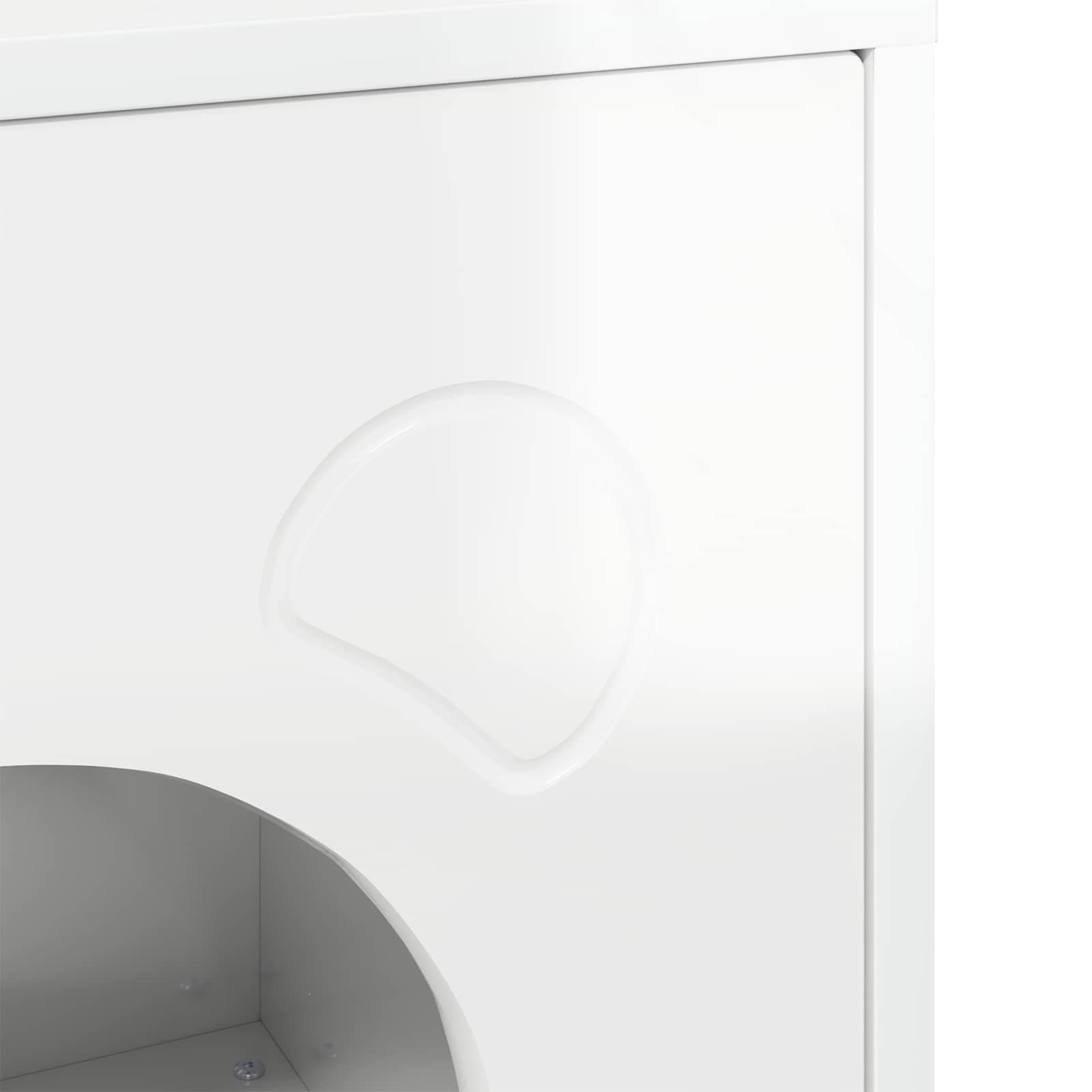 Casa per Gatti Bianco Lucido 42,5 x 40 x 53 cm — foto 8 di 10