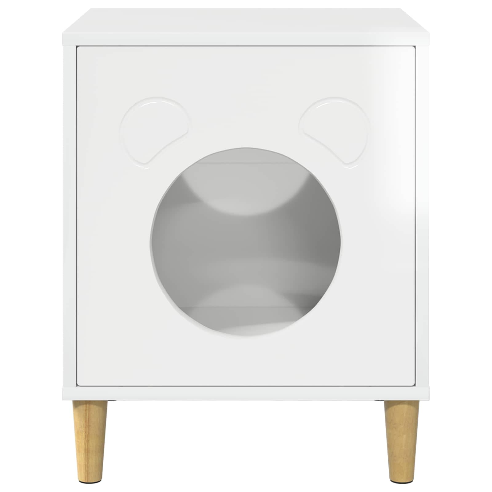 Casa per Gatti Bianco Lucido 42,5 x 40 x 53 cm — foto 5 di 10