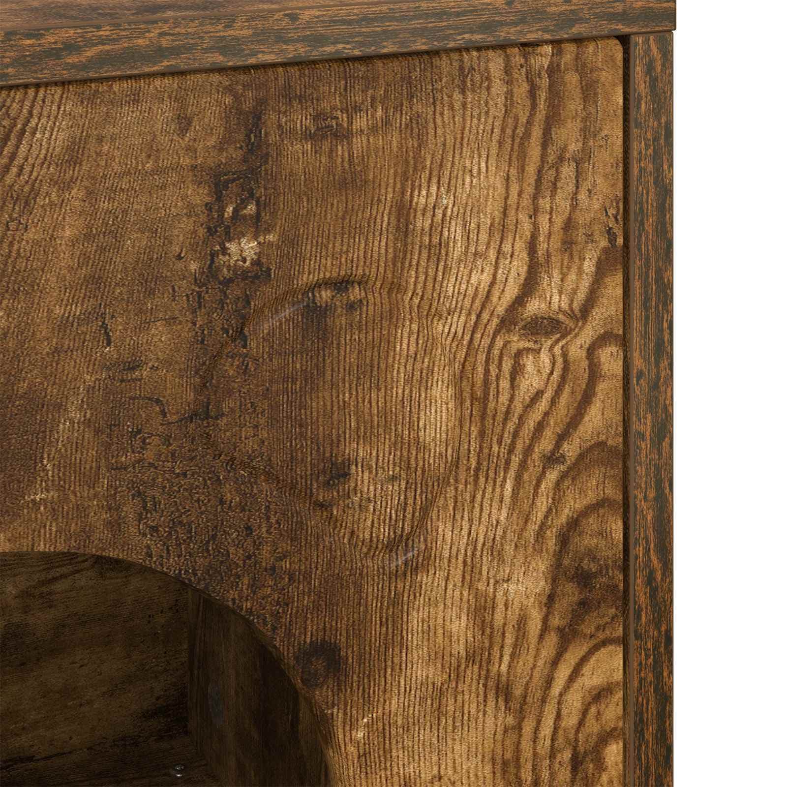 Casa per Gatti Rovere Fumo 42,5 x 40 x 53 cm — miniatura 8 di 10