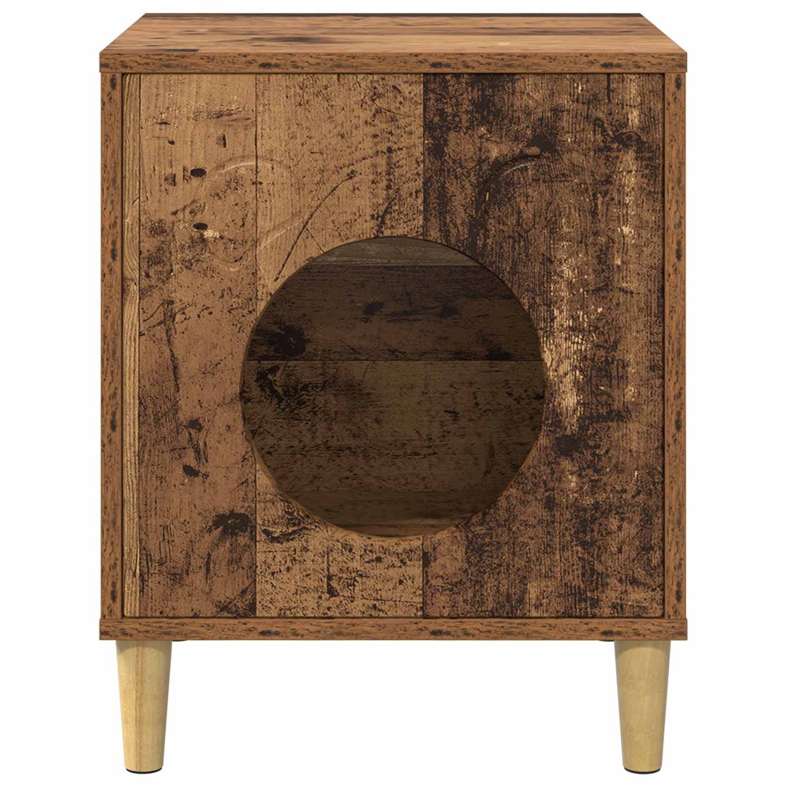 Casa per Gatti Legno antico 42,5 x 40 x 53 cm — foto 5 di 10