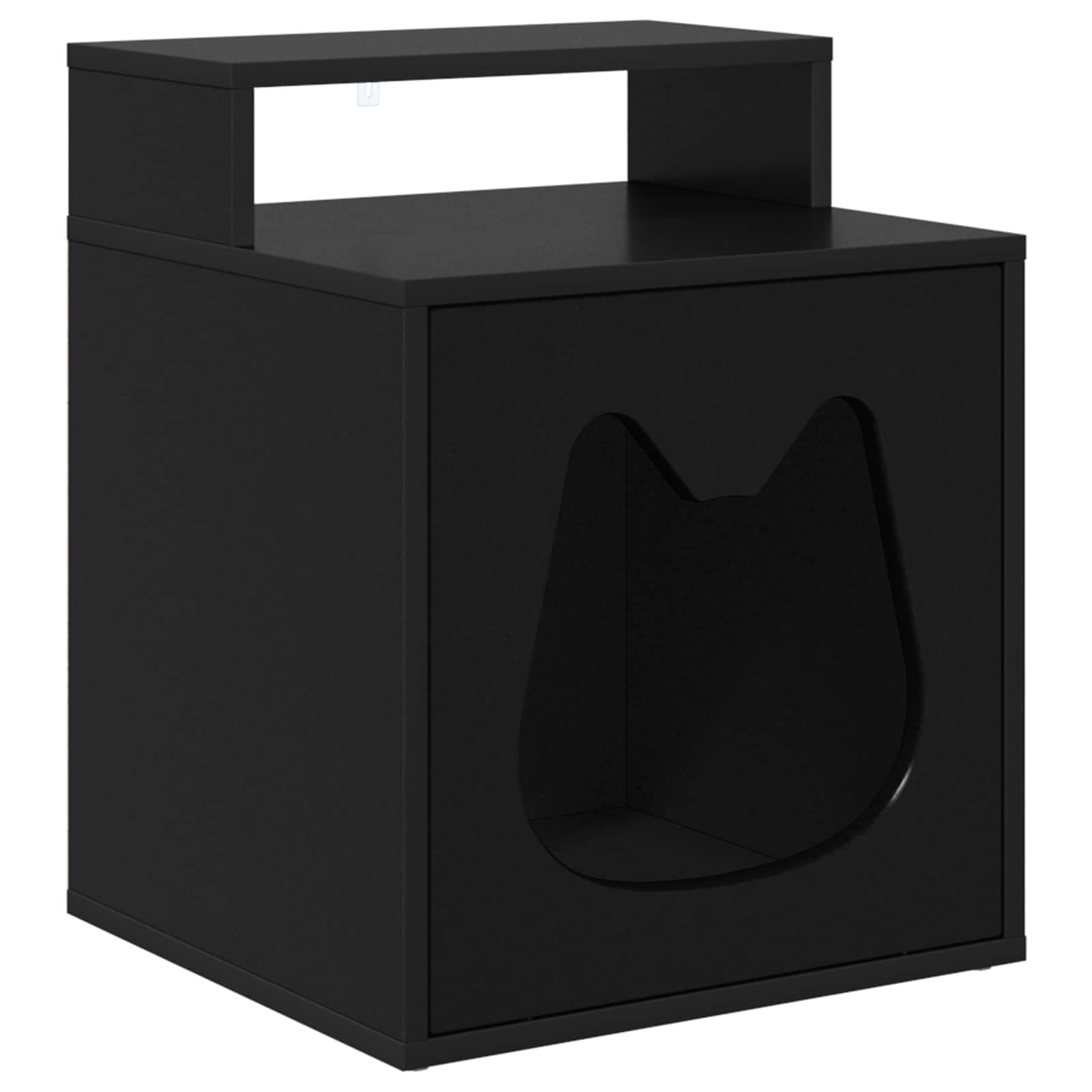 Casa per Gatti Nero 42,5 x 40 x 53,5 cm Legno ingegnerizzato — foto 2 di 10