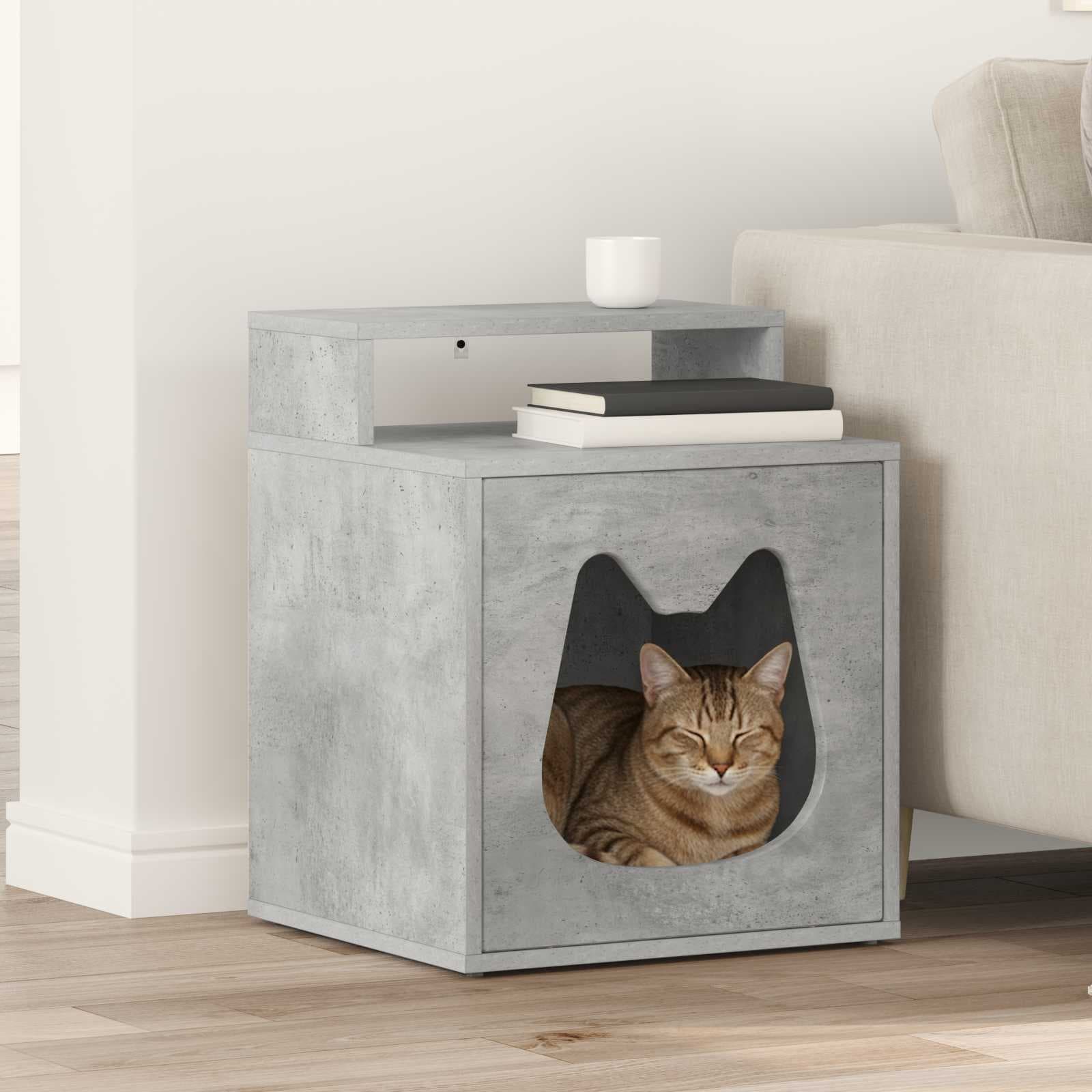 Casa per Gatti Calcestruzzo 42,5 x 40 x 53,5 cm