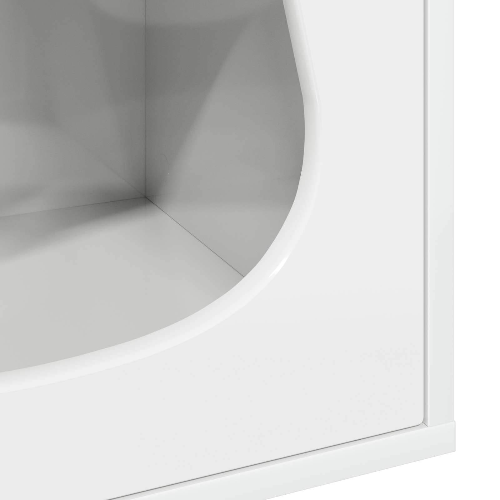 Casa per Gatti Bianco Lucido 42,5 x 40 x 53,5 cm — foto 8 di 10