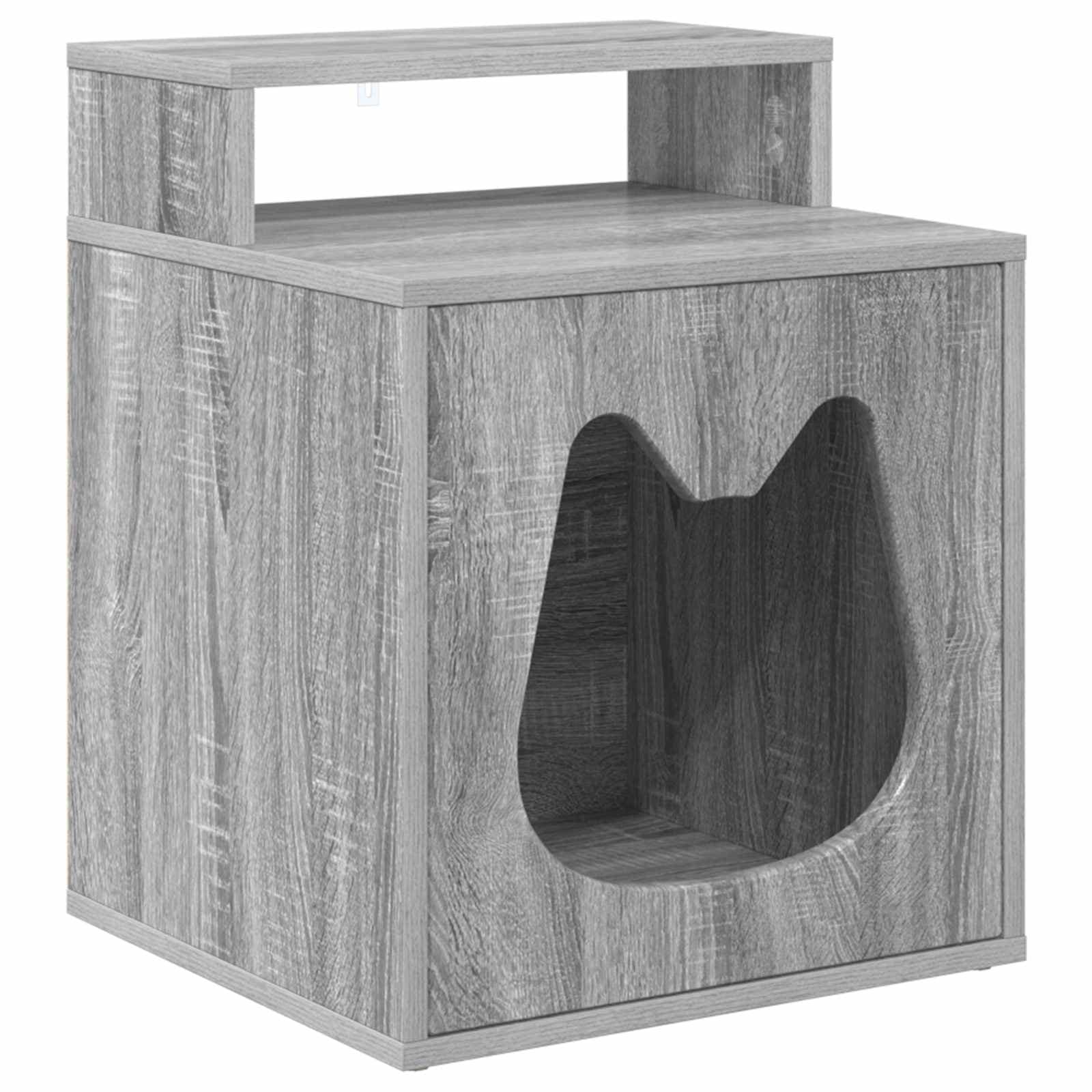 Casa per Gatti Sonoma grigio 42,5 x 40 x 53,5 cm — foto 2 di 10