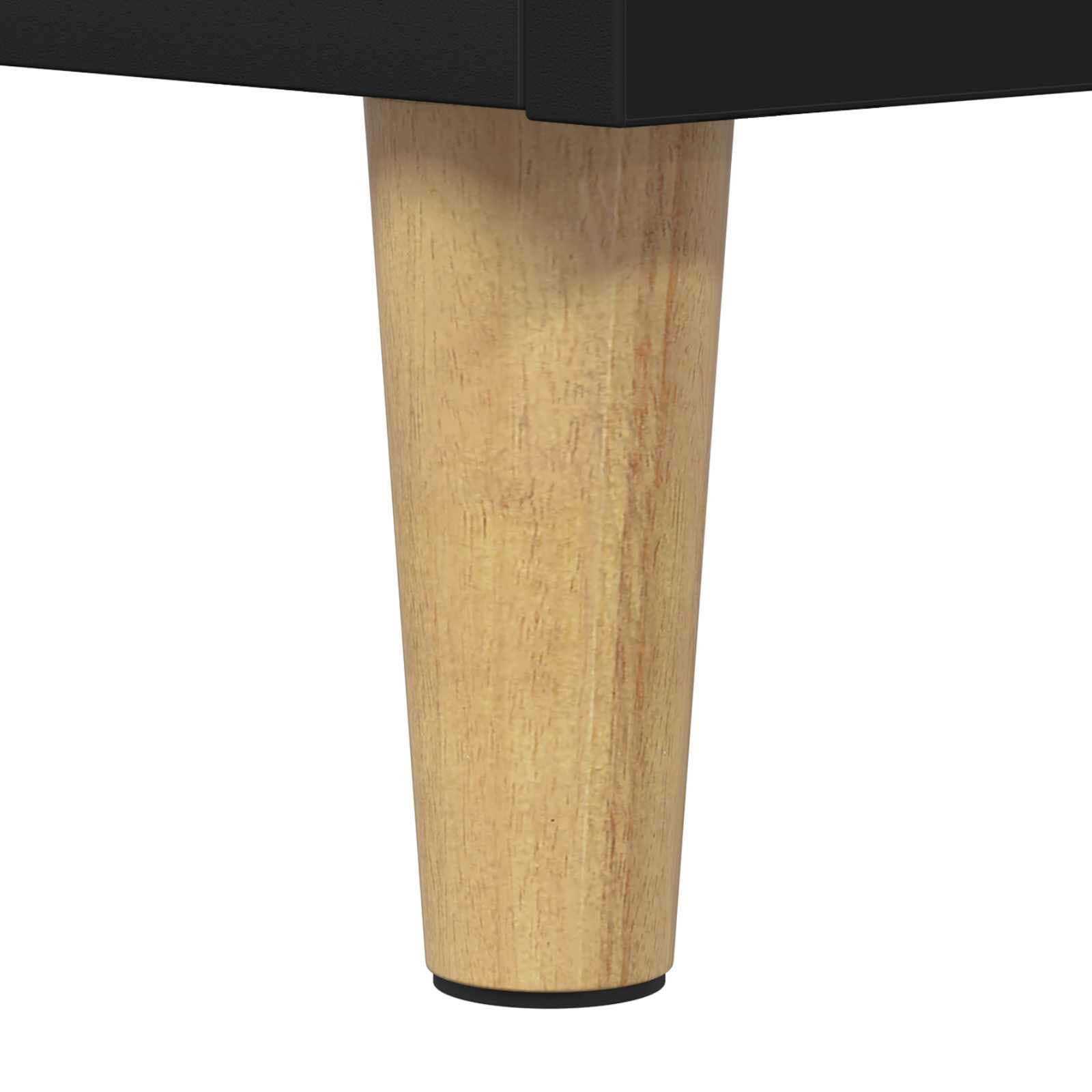 Cuccia per cani Nero 44 x 42 x 49 cm Legno ingegnerizzato — miniatura 9 di 10