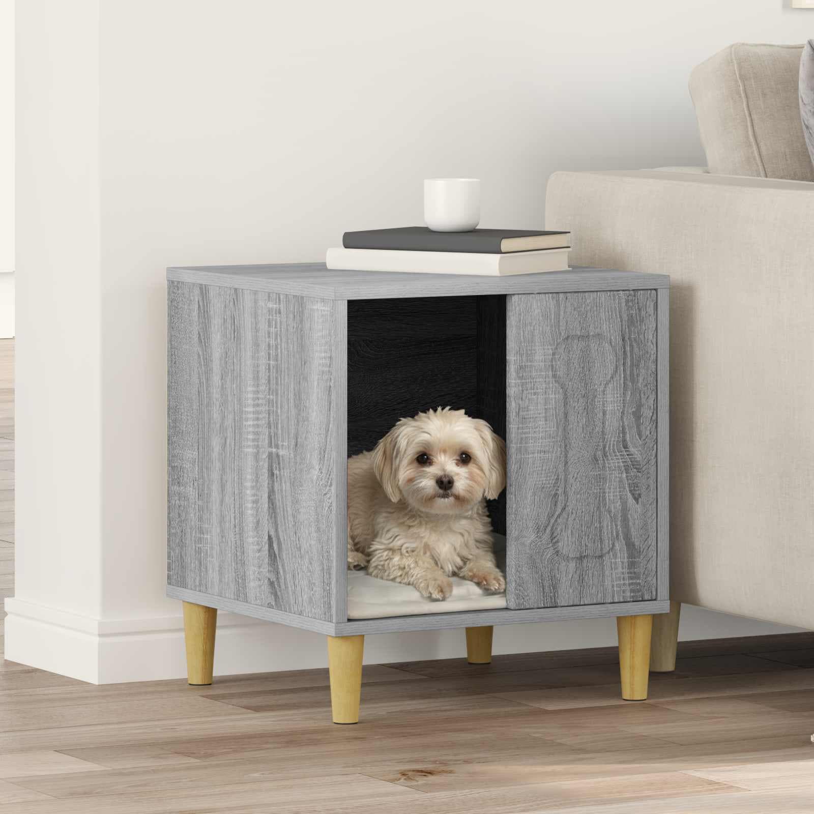 Cuccia per cani Sonoma grigio 44 x 42 x 49 cm — miniatura 1 di 10