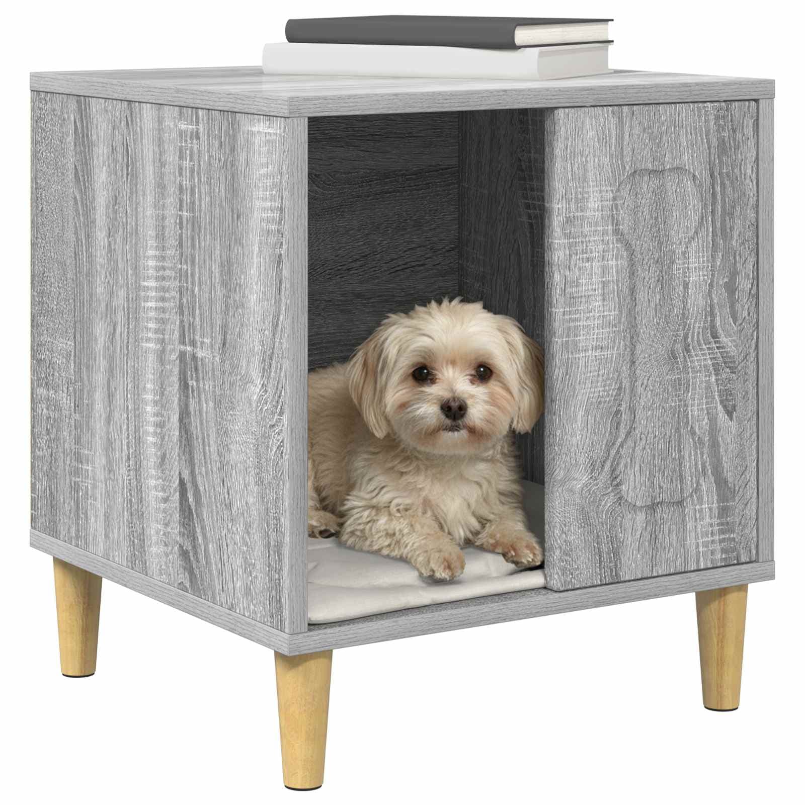 Cuccia per cani Sonoma grigio 44 x 42 x 49 cm — miniatura 3 di 10