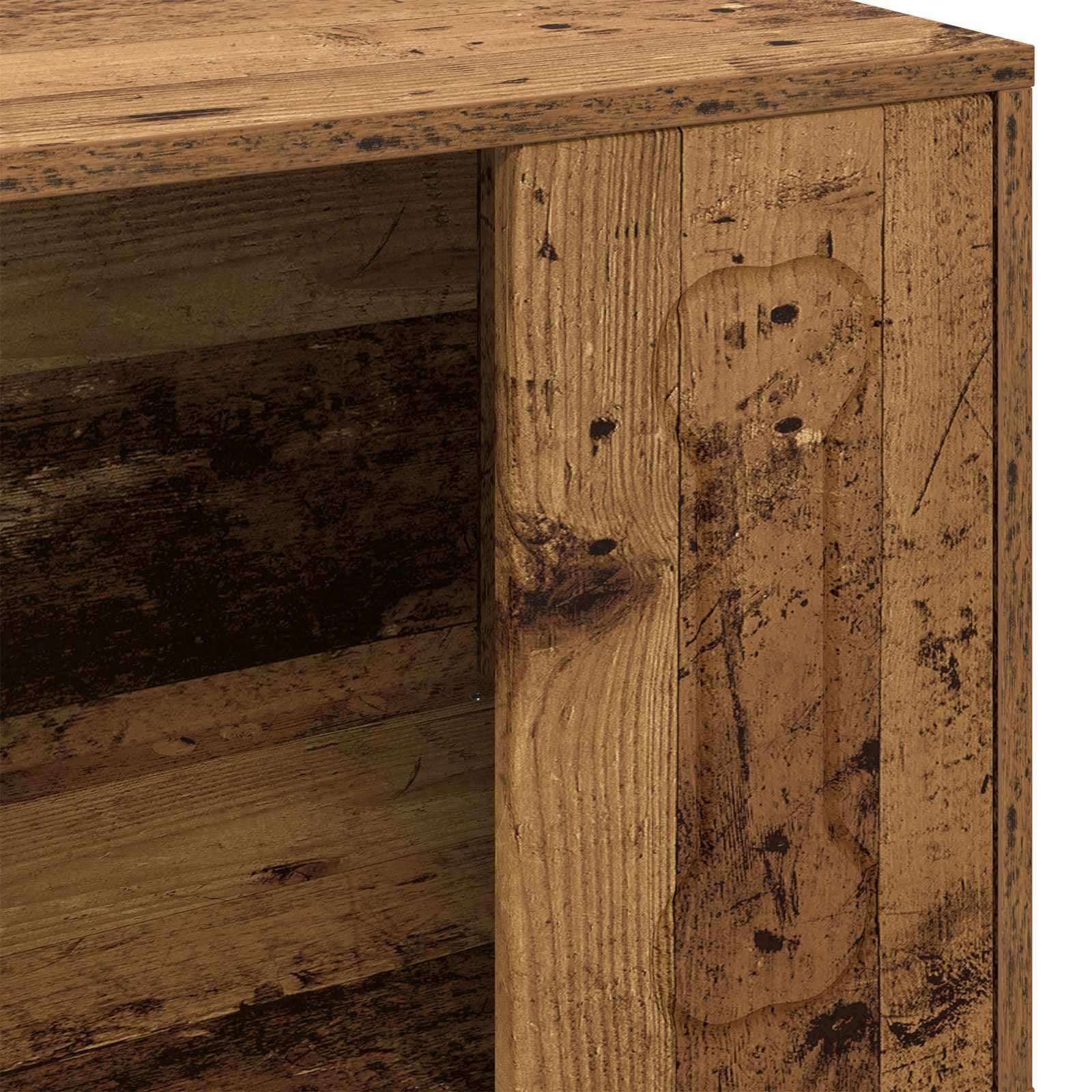 Cuccia per cani Legno antico 44 x 42 x 49 cm — miniatura 8 di 10