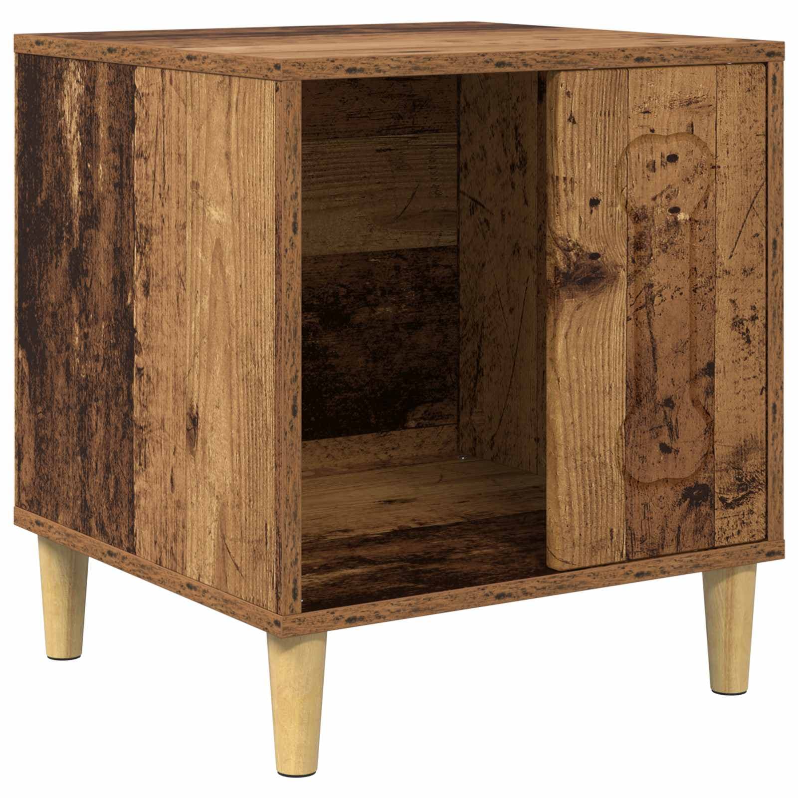 Cuccia per cani Legno antico 44 x 42 x 49 cm — miniatura 2 di 10