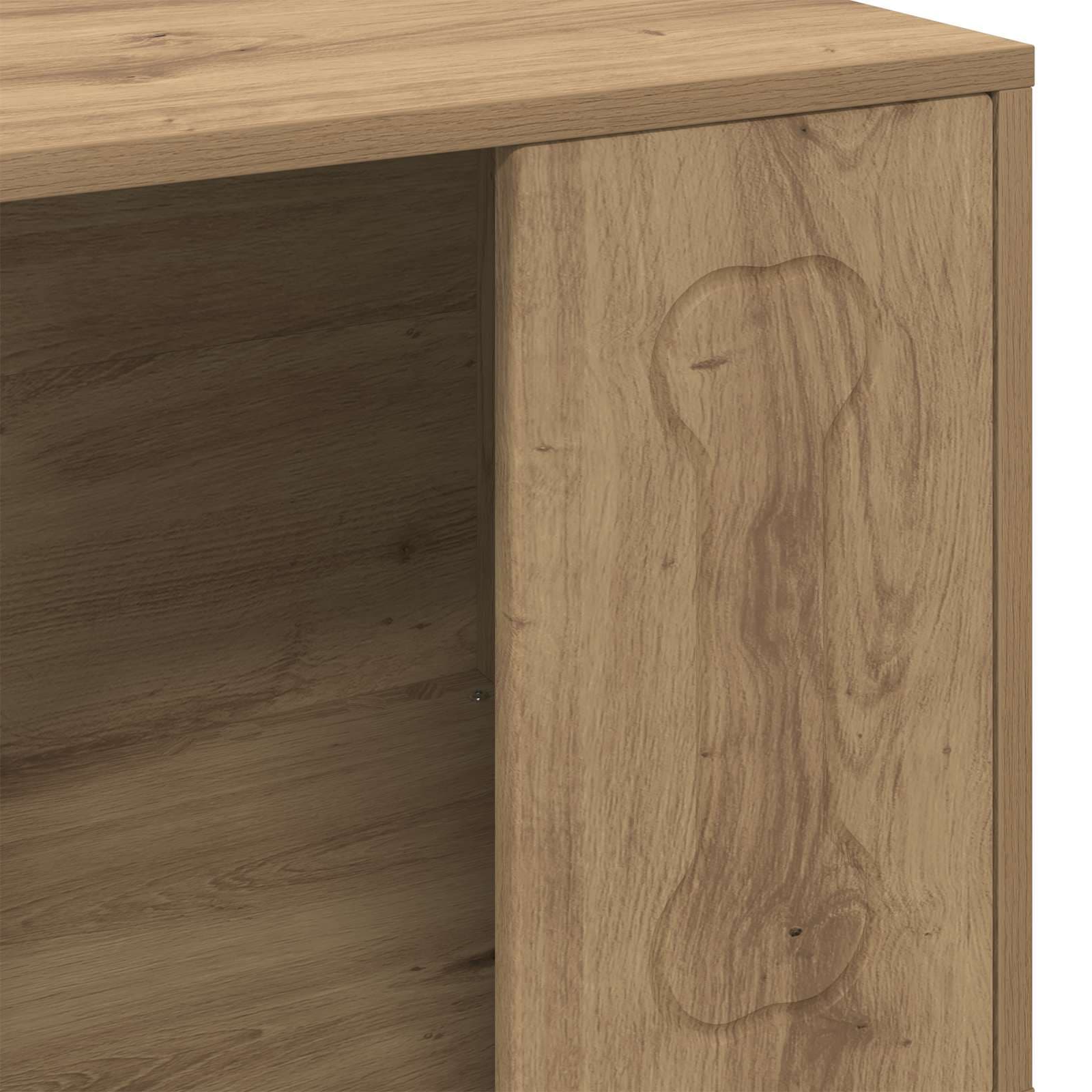 Cuccia per cani Rovere Artigianale 44 x 42 x 49 cm — miniatura 8 di 10