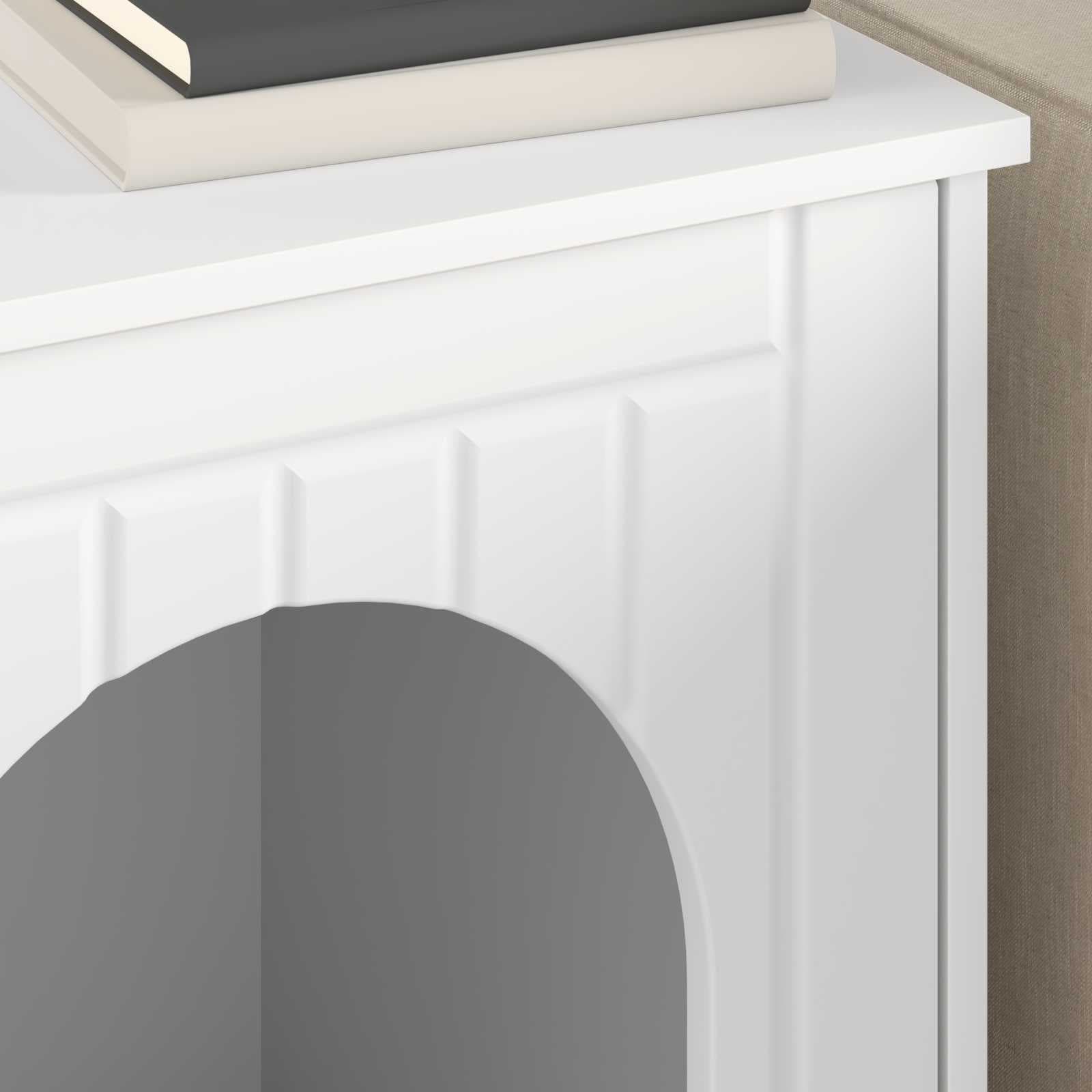 Casa per Gatti Bianco 53 x 52 x 62 cm Legno ingegnerizzato — foto 4 di 10