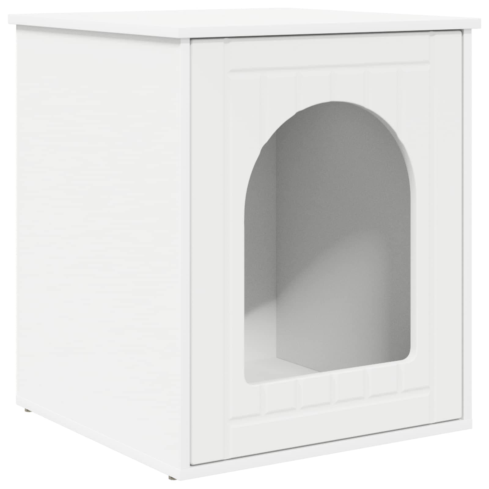 Casa per Gatti Bianco 53 x 52 x 62 cm Legno ingegnerizzato — foto 2 di 10