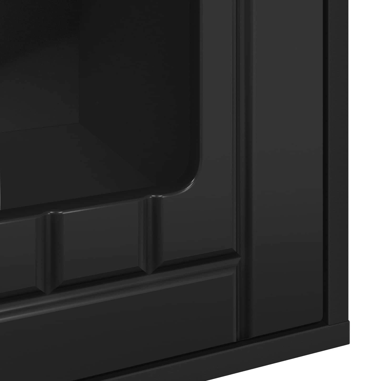 Casa per Gatti Nero 53 x 52 x 62 cm Legno ingegnerizzato — miniatura 9 di 10