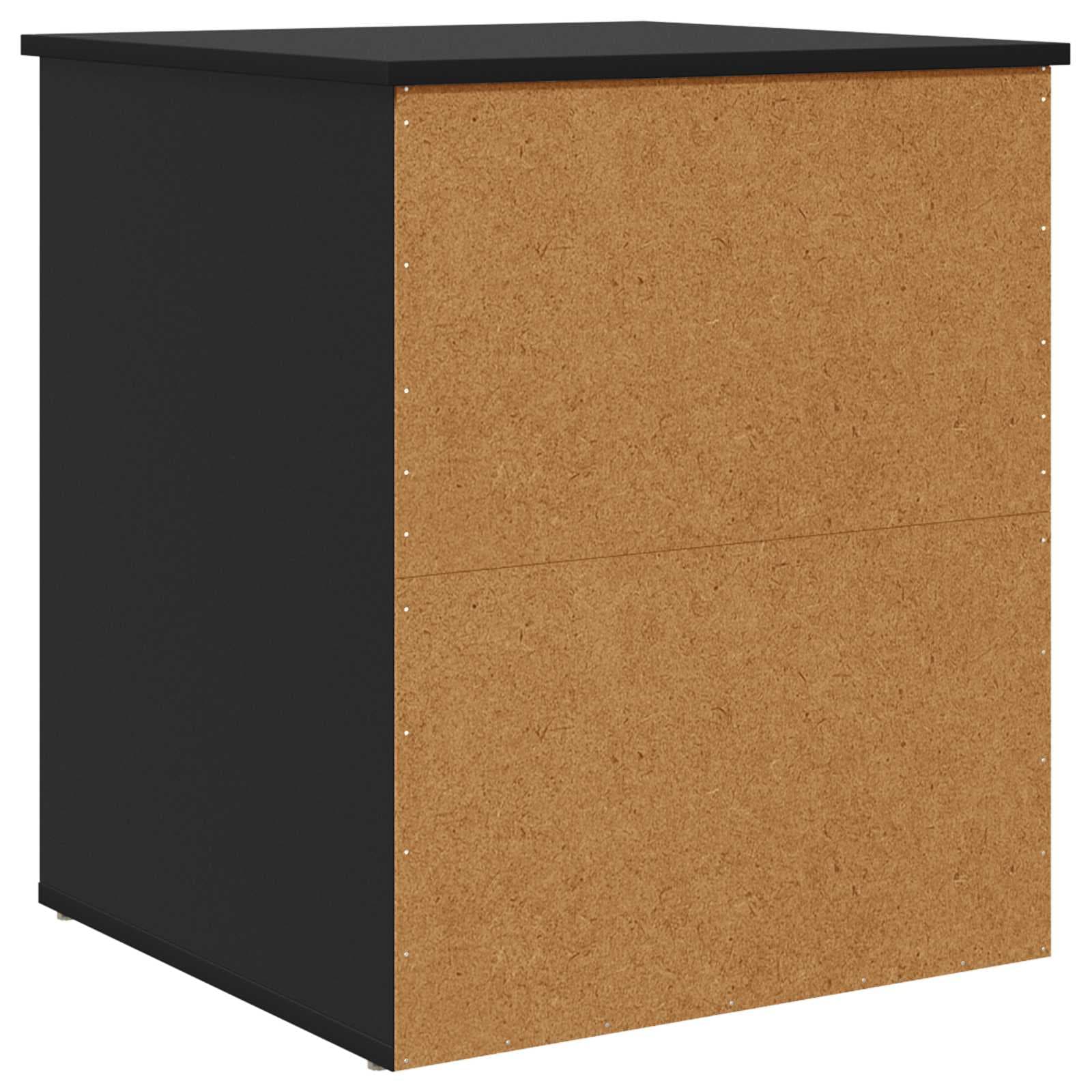 Casa per Gatti Nero 53 x 52 x 62 cm Legno ingegnerizzato — miniatura 8 di 10