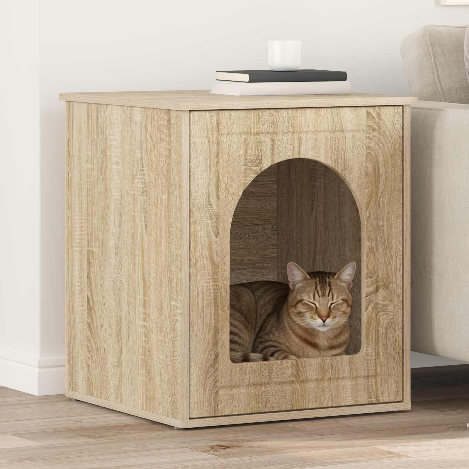 Casa per Gatti Sonoma 53 x 52 x 62 cm Legno ingegnerizzato — miniatura 1 di 10