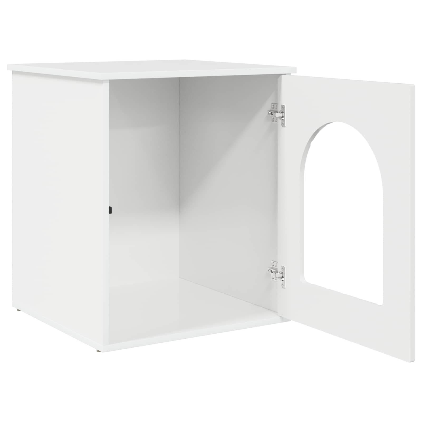 Casa per Gatti Bianco Lucido 53 x 52 x 62 cm — miniatura 5 di 10