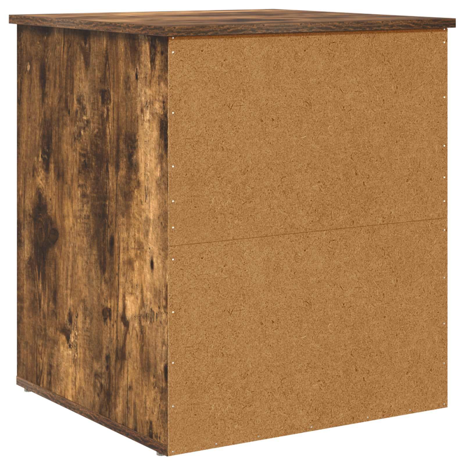 Casa per Gatti Rovere fumé 53 x 52 x 62 cm Legno ingegnerizzato — foto 8 di 10