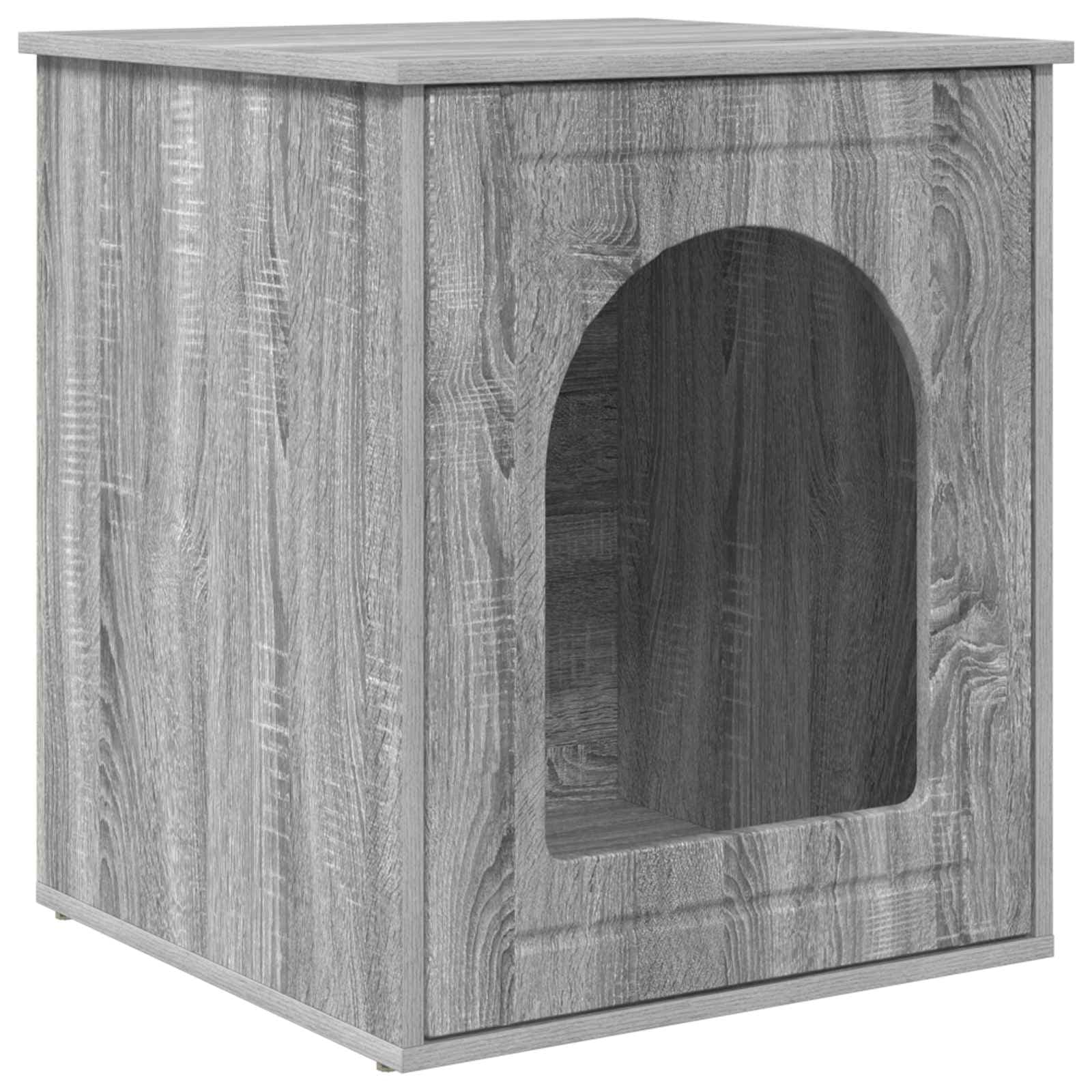 Casa per Gatti Grigio Sonoma 53 x 52 x 62 cm — miniatura 2 di 10