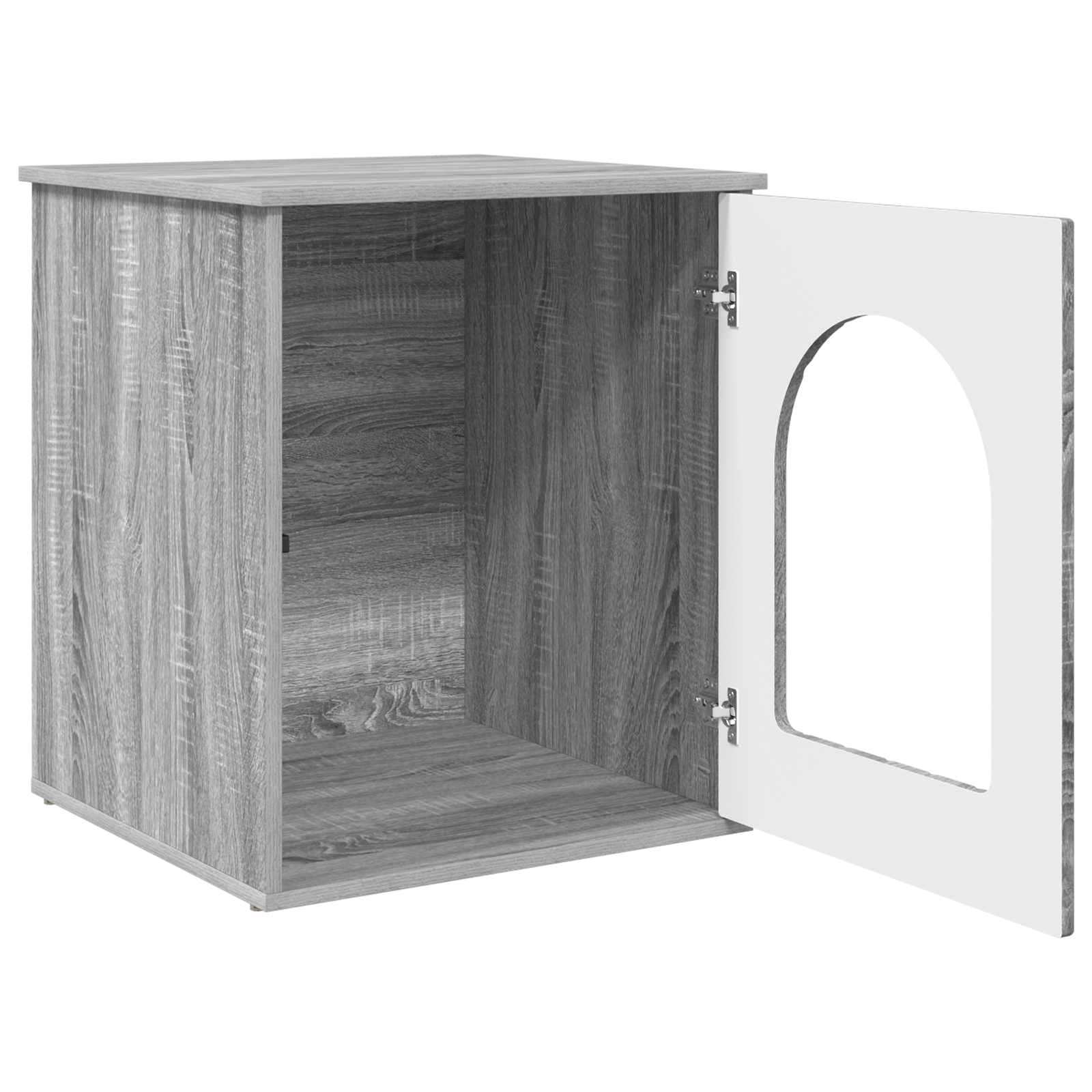 Casa per Gatti Grigio Sonoma 53 x 52 x 62 cm — miniatura 5 di 10