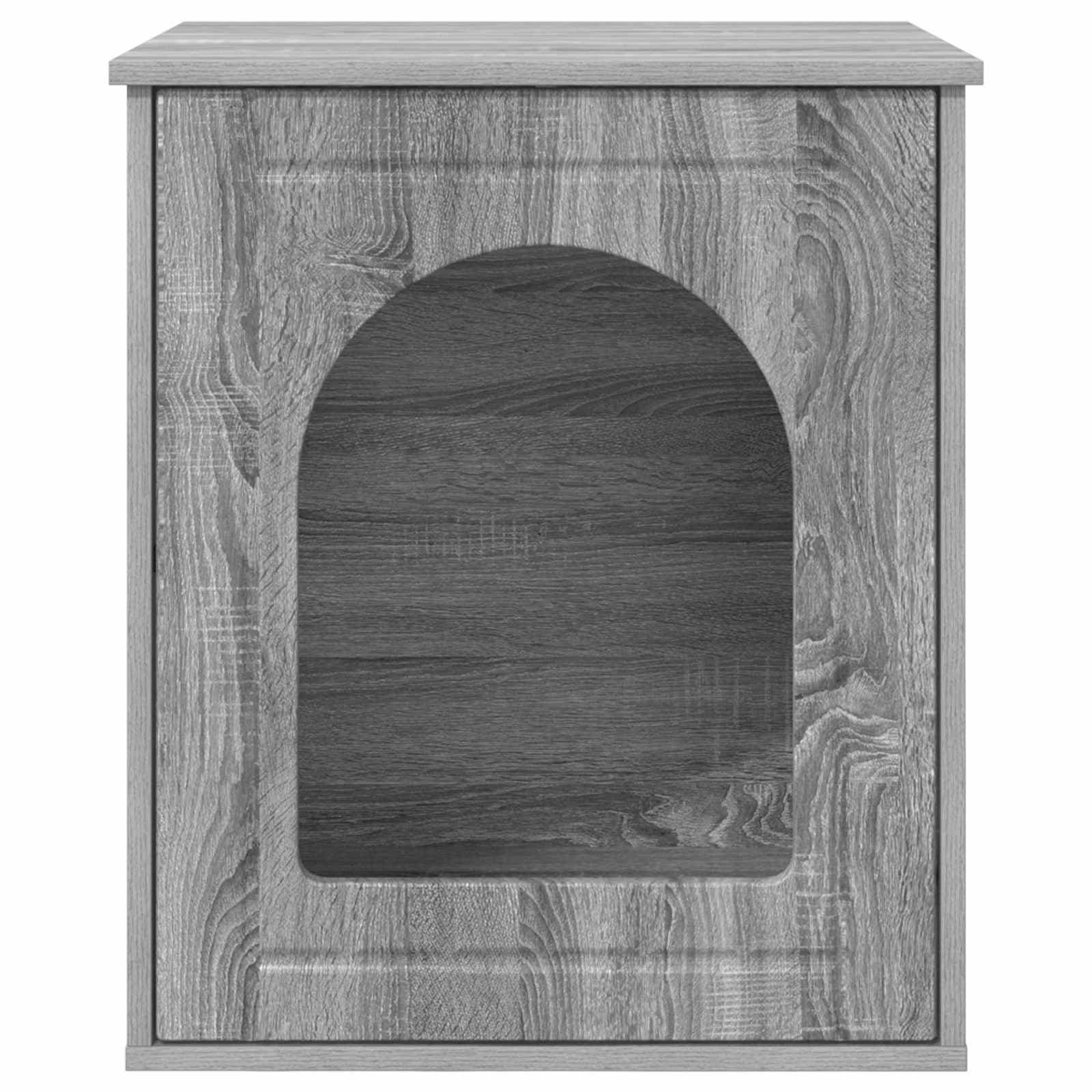 Casa per Gatti Grigio Sonoma 53 x 52 x 62 cm — miniatura 6 di 10