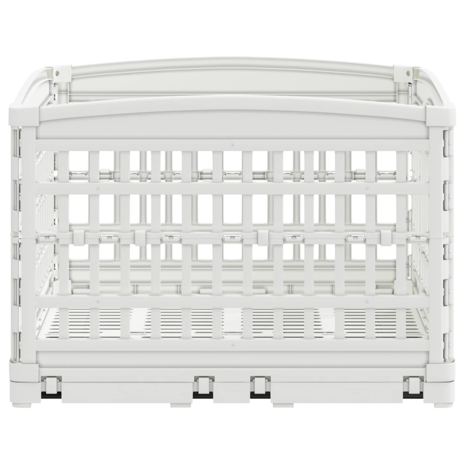 Parco giochi per cani a 4 pannelli 177,5x154,4x112 cm — miniatura 6 di 10