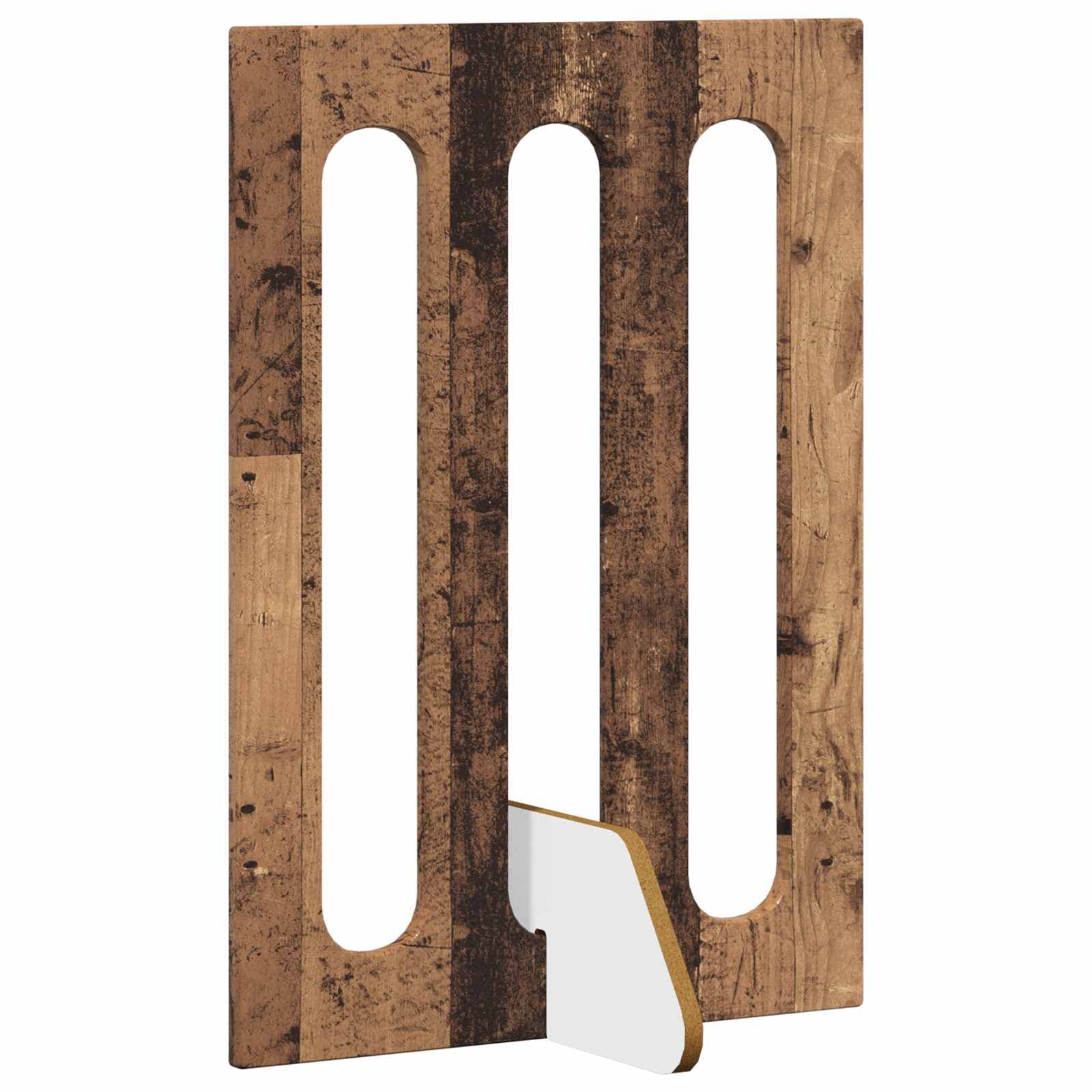 Recinto pieghevole per animali 2 pz Legno di quercia — foto 4 di 9