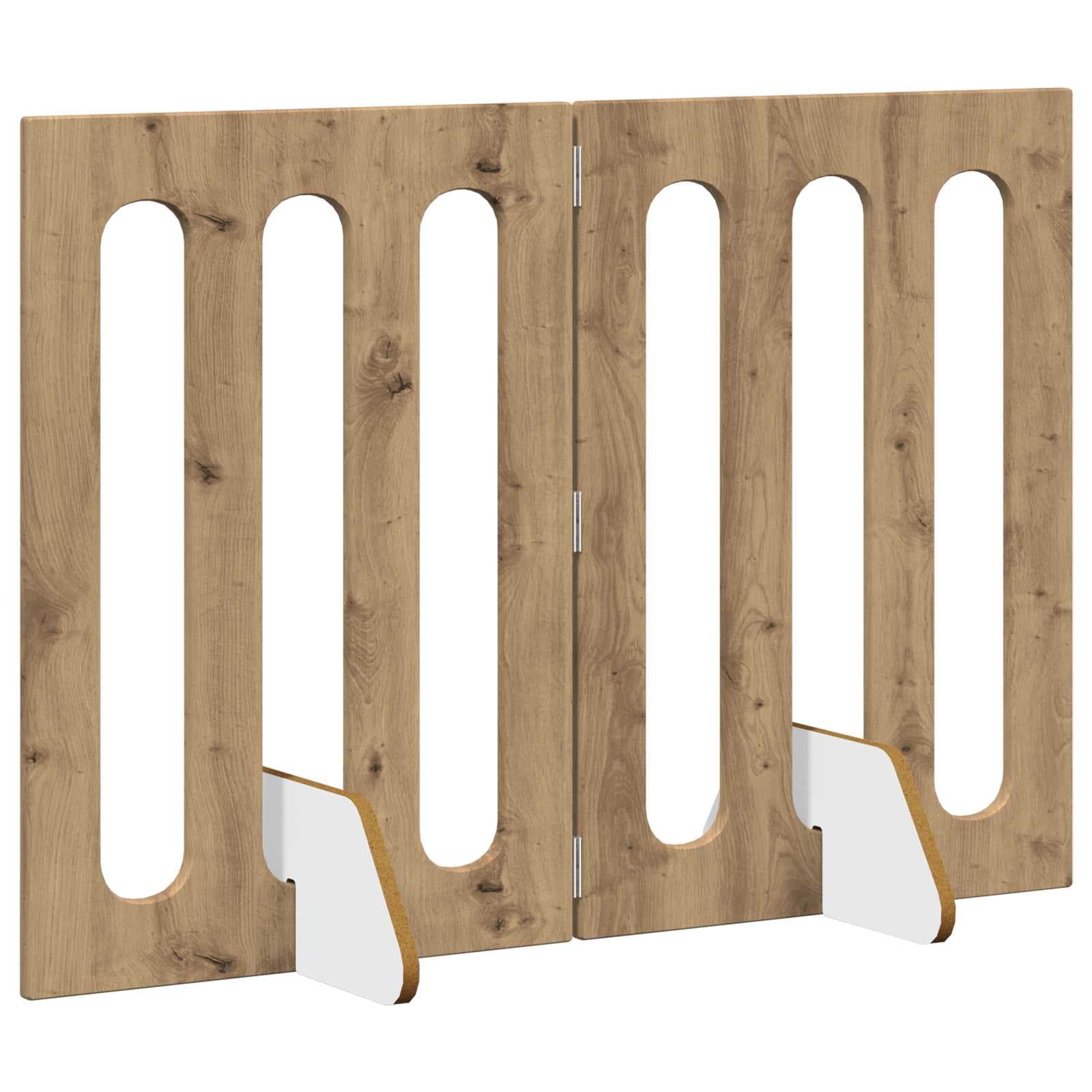 Recinto pieghevole per animali 2 pz Rovere Artigianale — miniatura 3 di 9