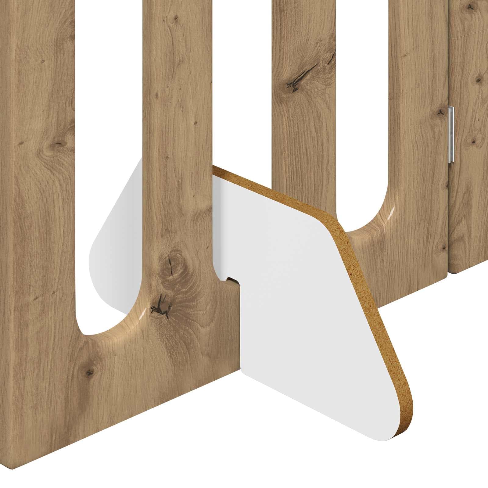 Recinto pieghevole per animali 4 pz Rovere Artigianale — miniatura 7 di 10