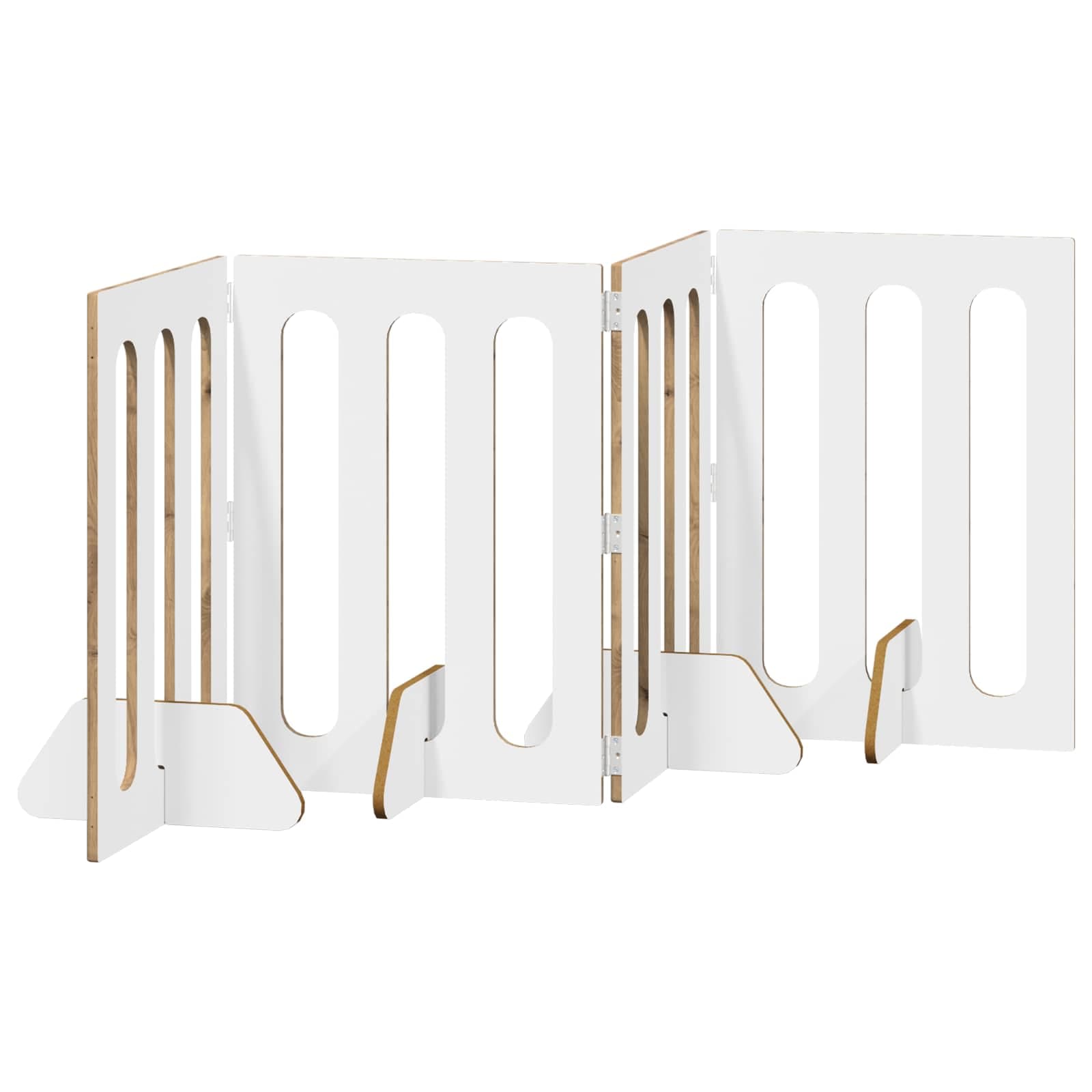Recinto pieghevole per animali 4 pz Rovere Artigianale — miniatura 5 di 10