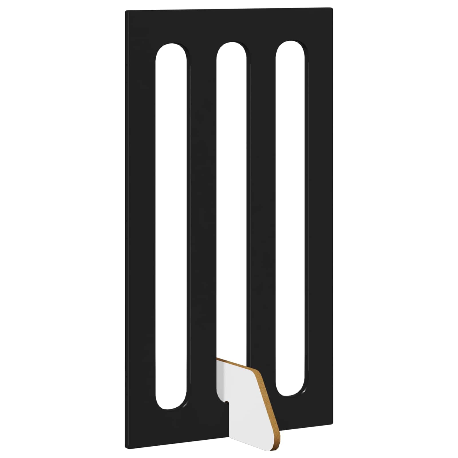 Recinto pieghevole per animali 4 pz Rovere Nero — miniatura 4 di 10