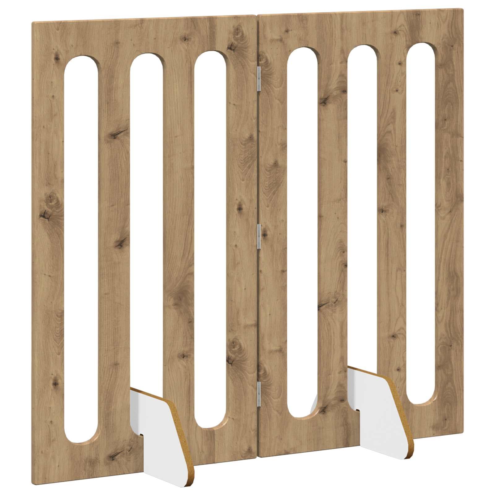Recinto pieghevole per animali 2 pz Rovere Artigianale — miniatura 3 di 9