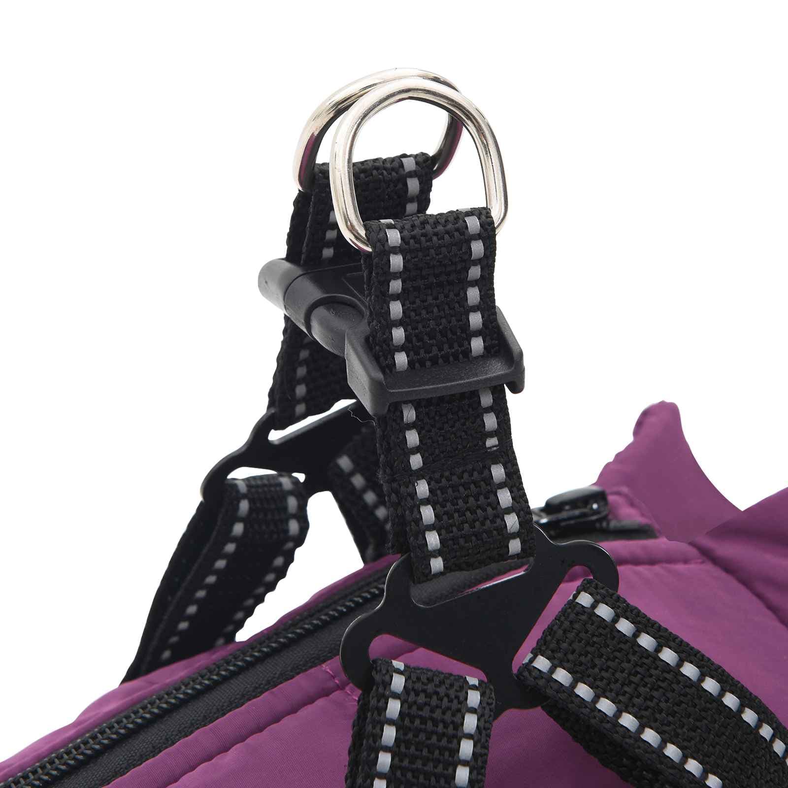 Cappotto per Cani Viola L40 Pile e Poliestere — miniatura 8 di 10