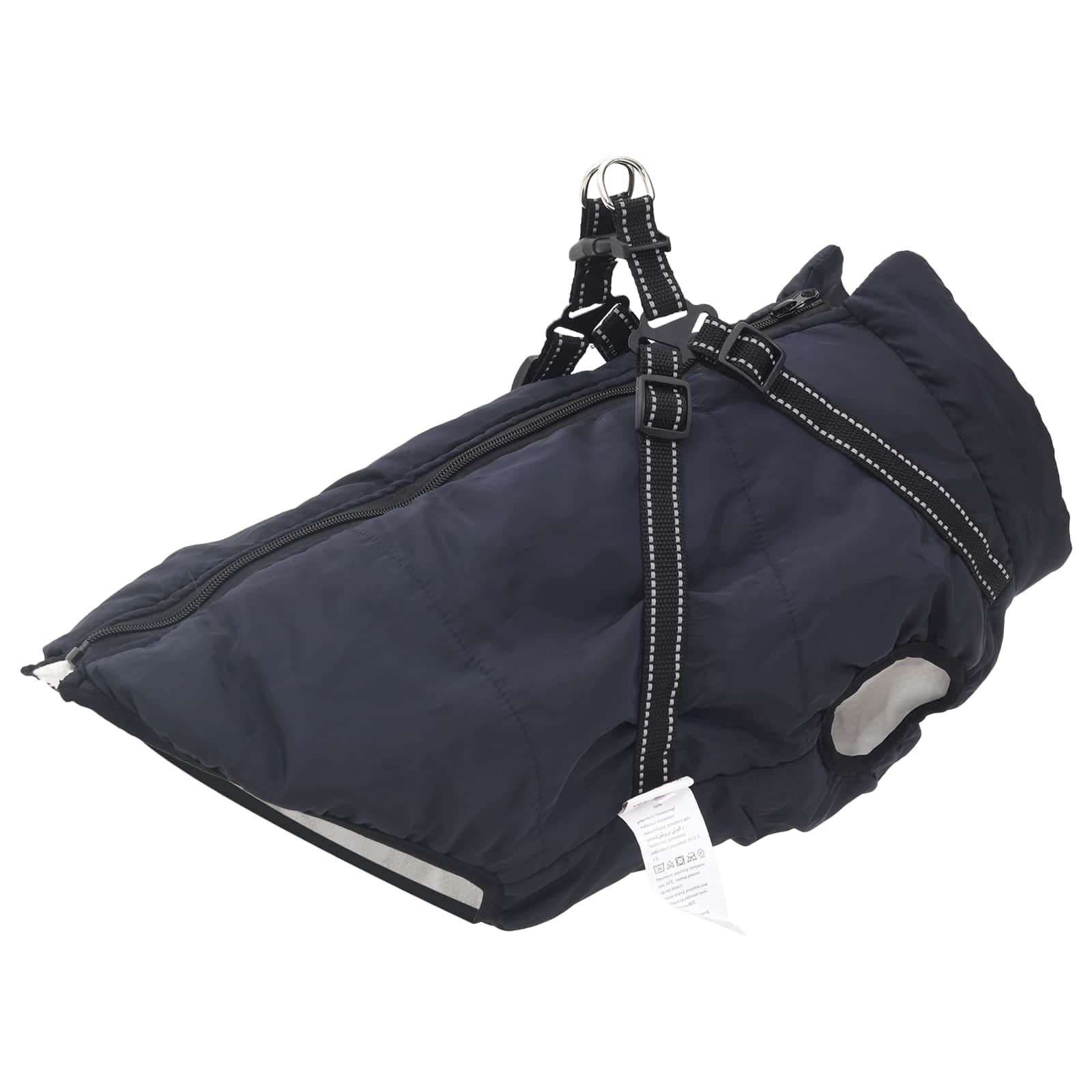 Cappotto per Cani Blu navy L48 Pile e Poliestere — miniatura 1 di 10