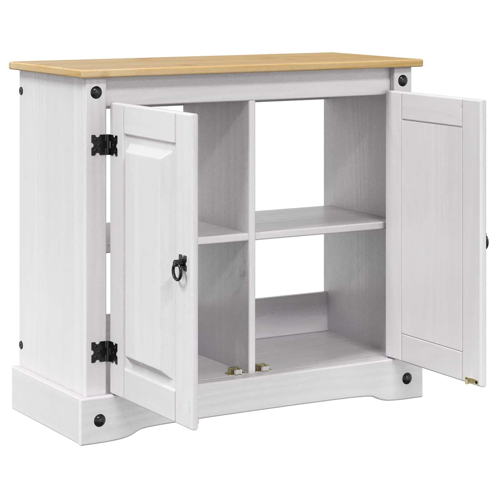 Supporto per Acquario CORONA Bianco e marrone 81,5 x 37 x 73 cm — miniatura 3 di 8
