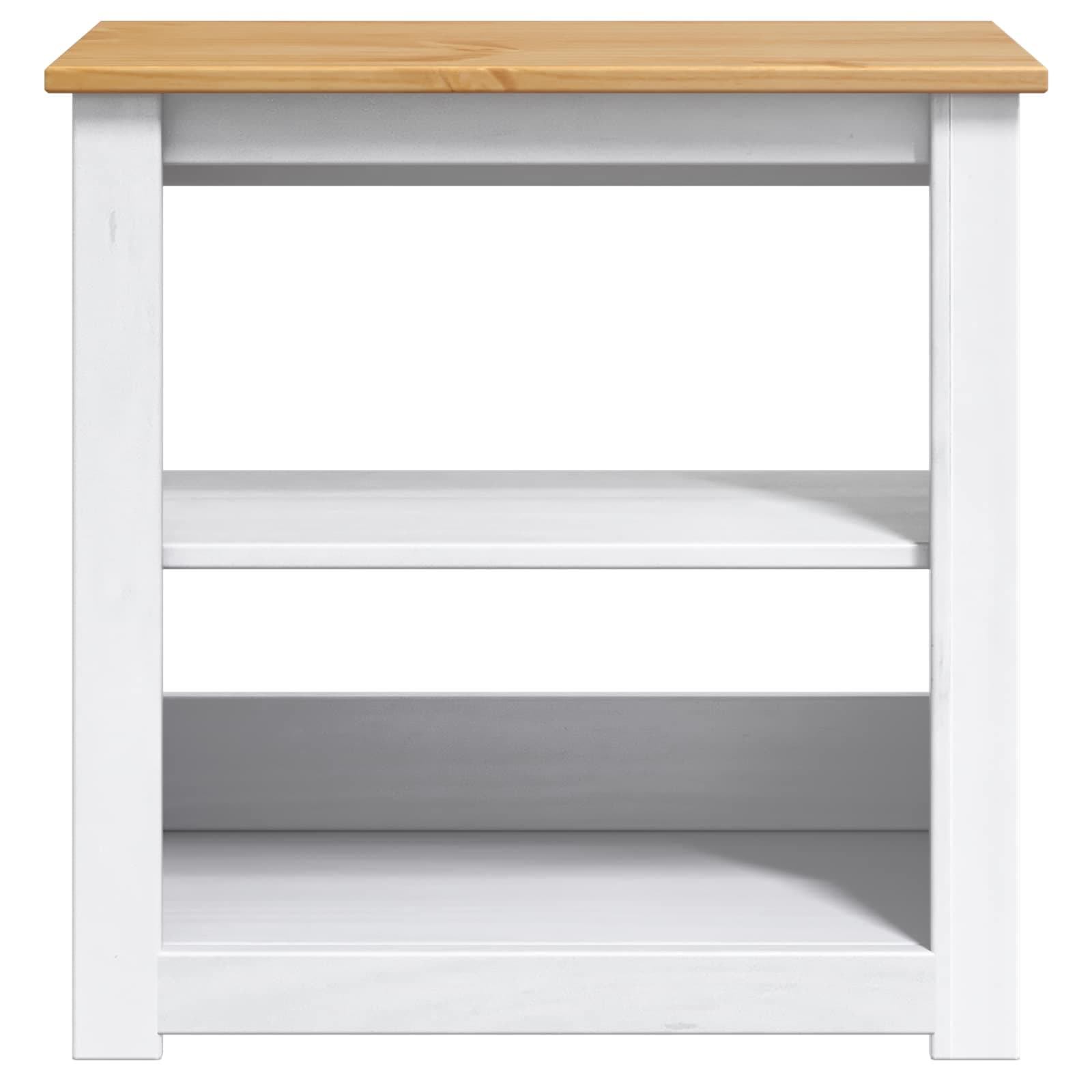Supporto per Acquario PANAMA Bianco e marrone 60 x 30 x 60 cm — miniatura 3 di 7