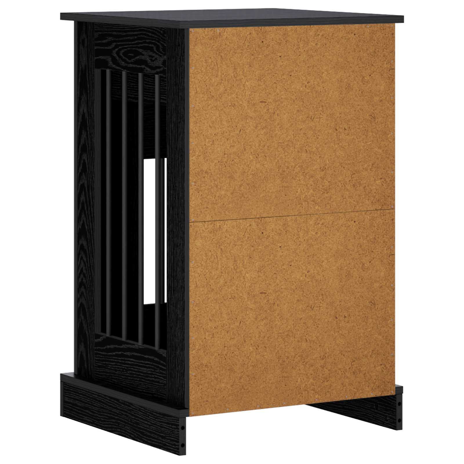 Mobile da cassa per cani Rovere Nero 50 x 47,5 x 80 cm — miniatura 6 di 10