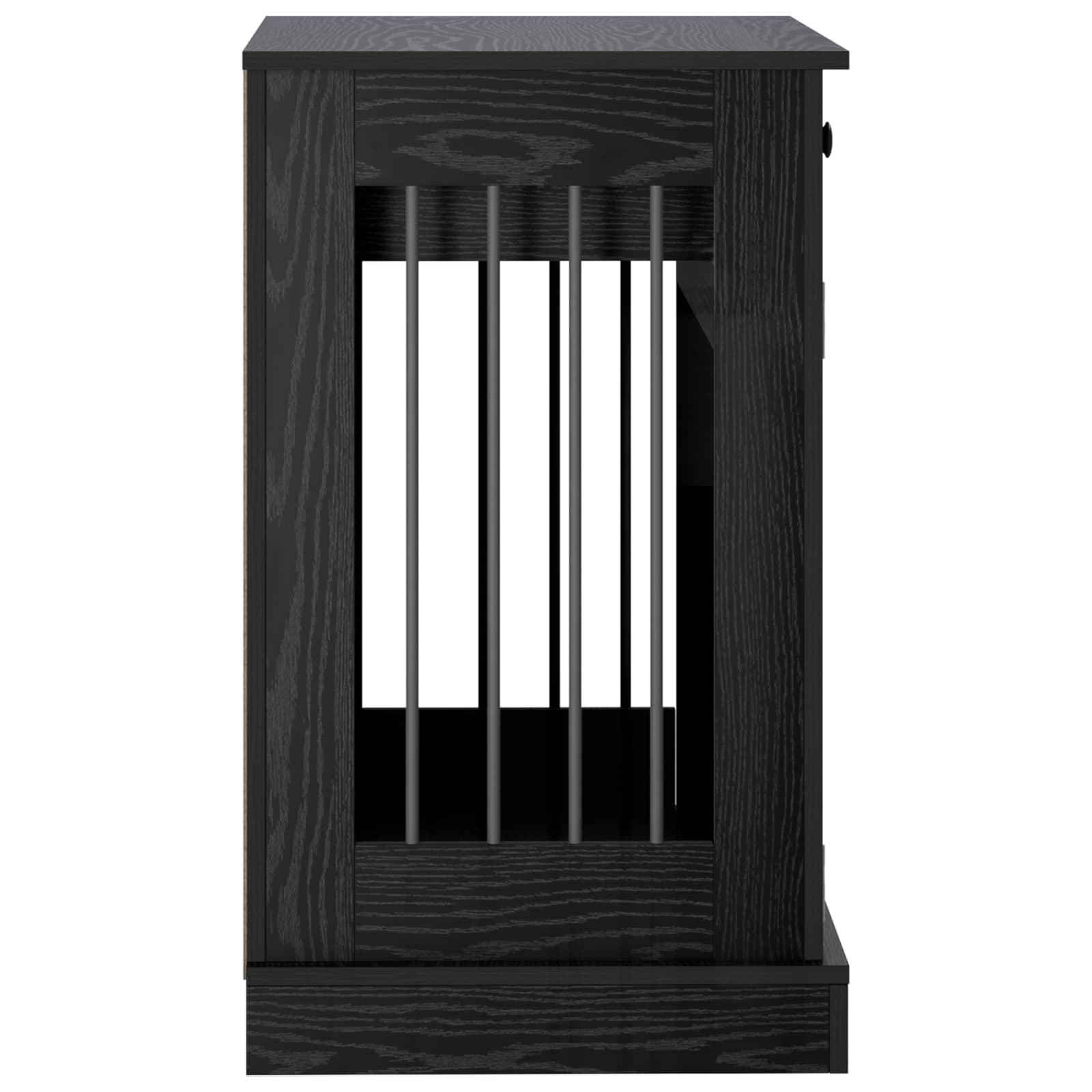 Mobile da cassa per cani Rovere Nero 50 x 47,5 x 80 cm — miniatura 5 di 10