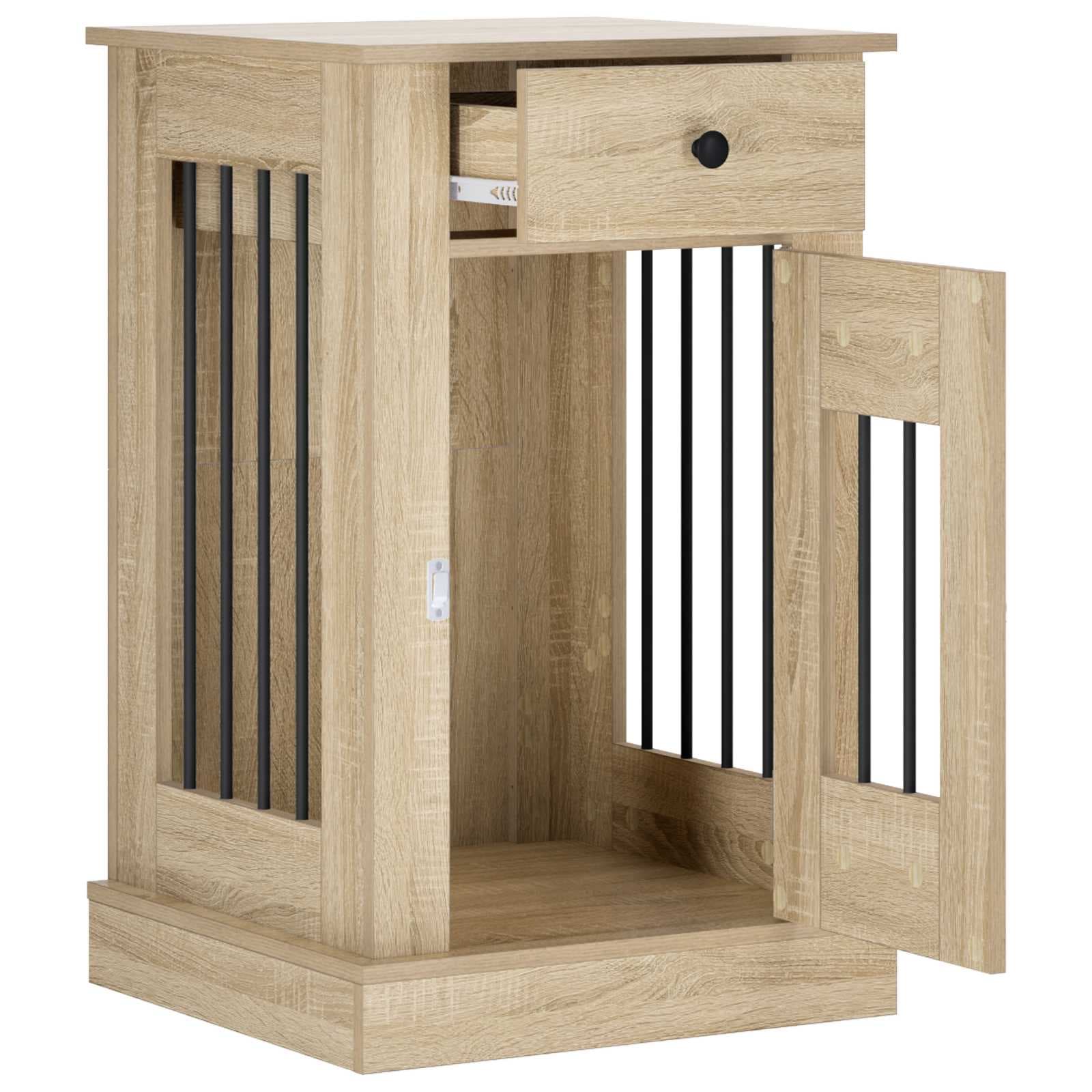 Mobile da cassa per cani Rovere Sonoma 50 x 47,5 x 80 cm — miniatura 3 di 10