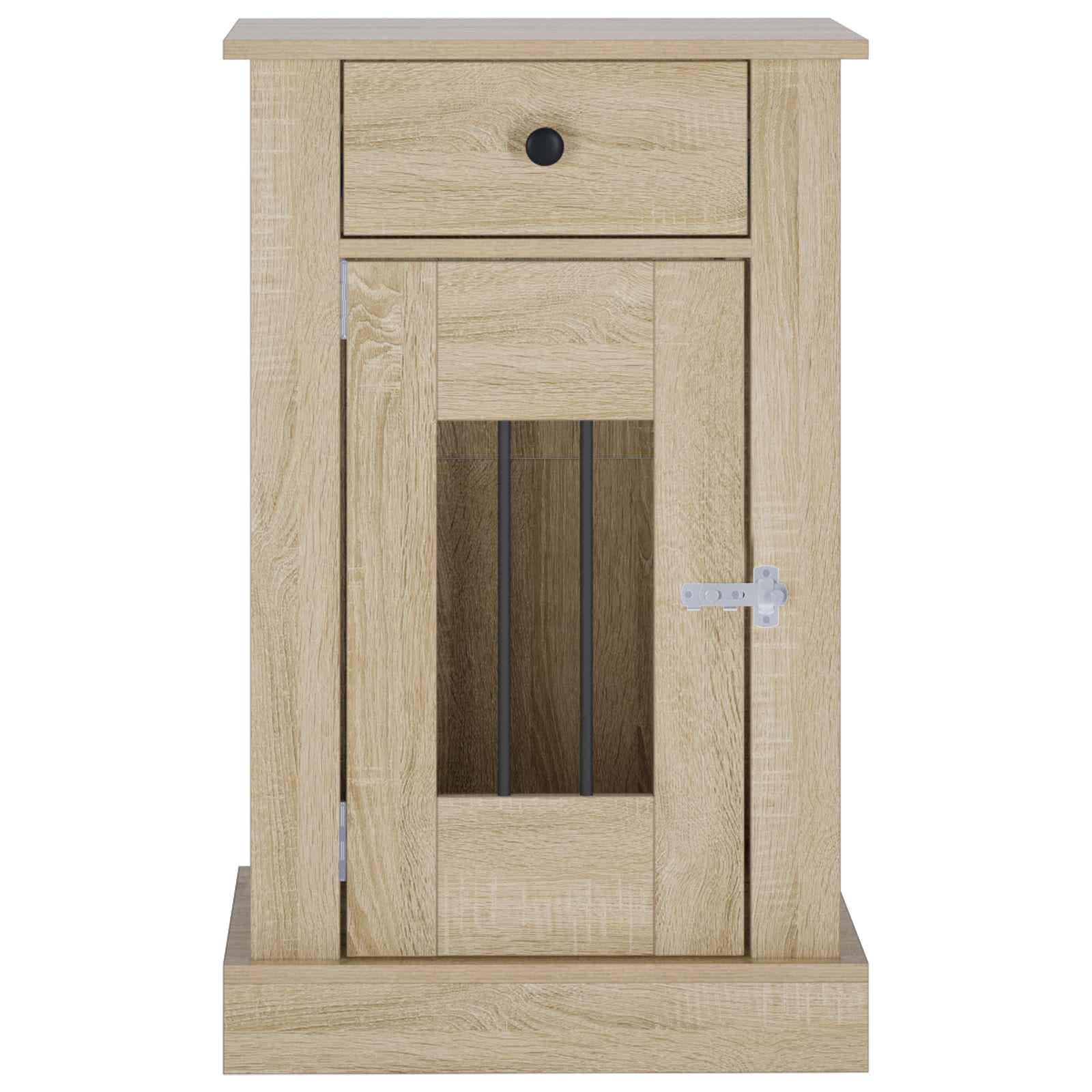 Mobile da cassa per cani Rovere Sonoma 50 x 47,5 x 80 cm — miniatura 4 di 10
