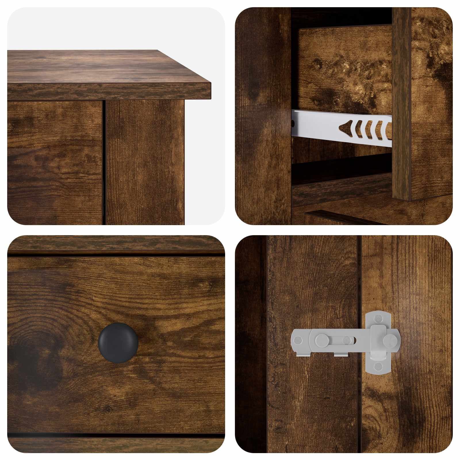 Mobile da cassa per cani Rovere Fumo 50 x 47,5 x 80 cm — miniatura 7 di 10